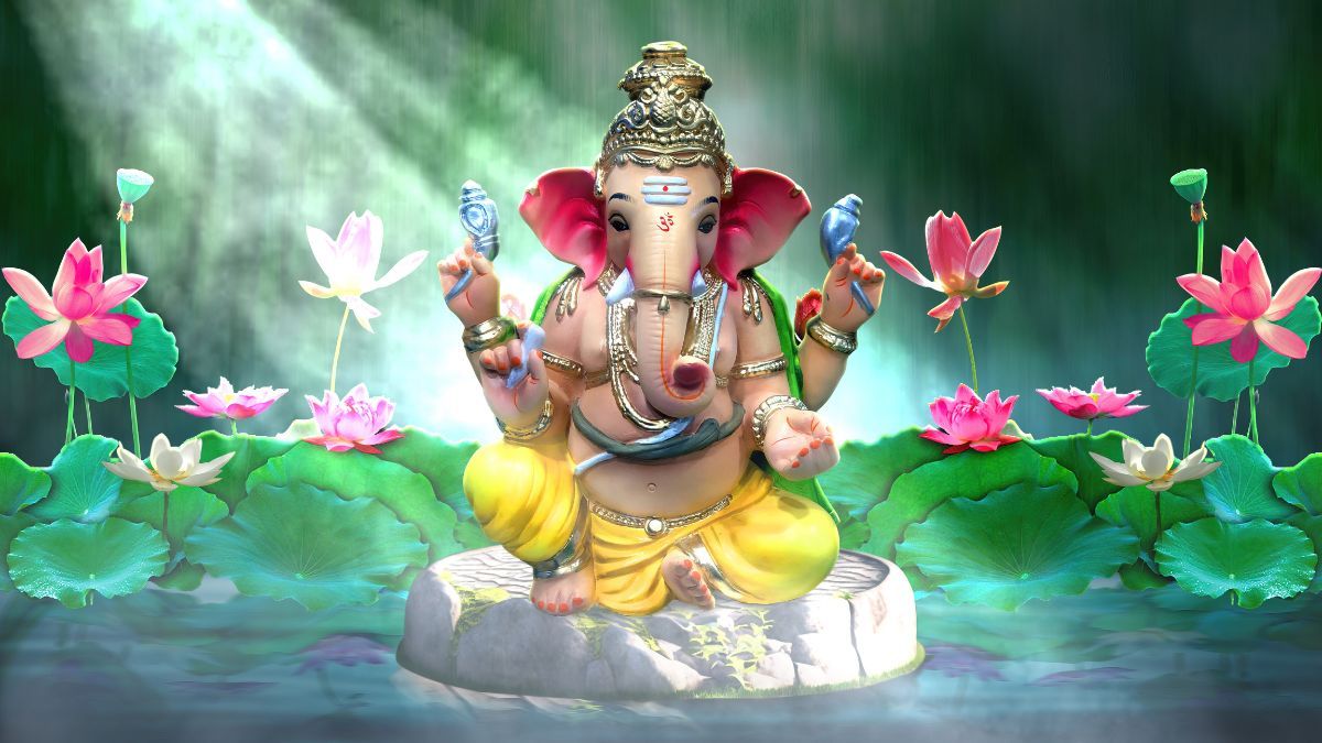 1200x675 Ganesha Landscape Wallpaper Mural®