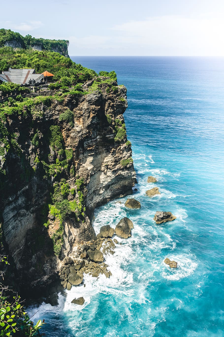 910x1365 Uluwatu temple 1080P, 2K, 4K, 5K HD wallpaper free download