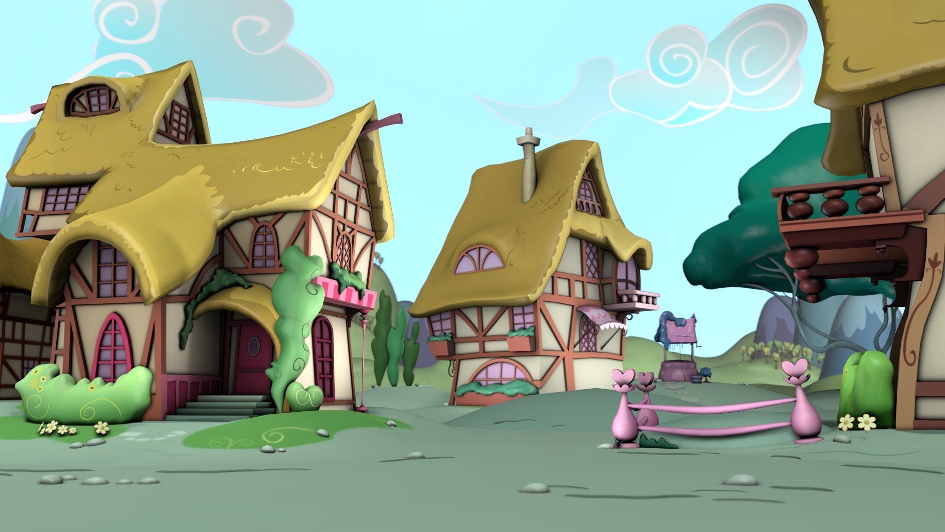 1920x1080 Steam Workshop::Ponyville Environments