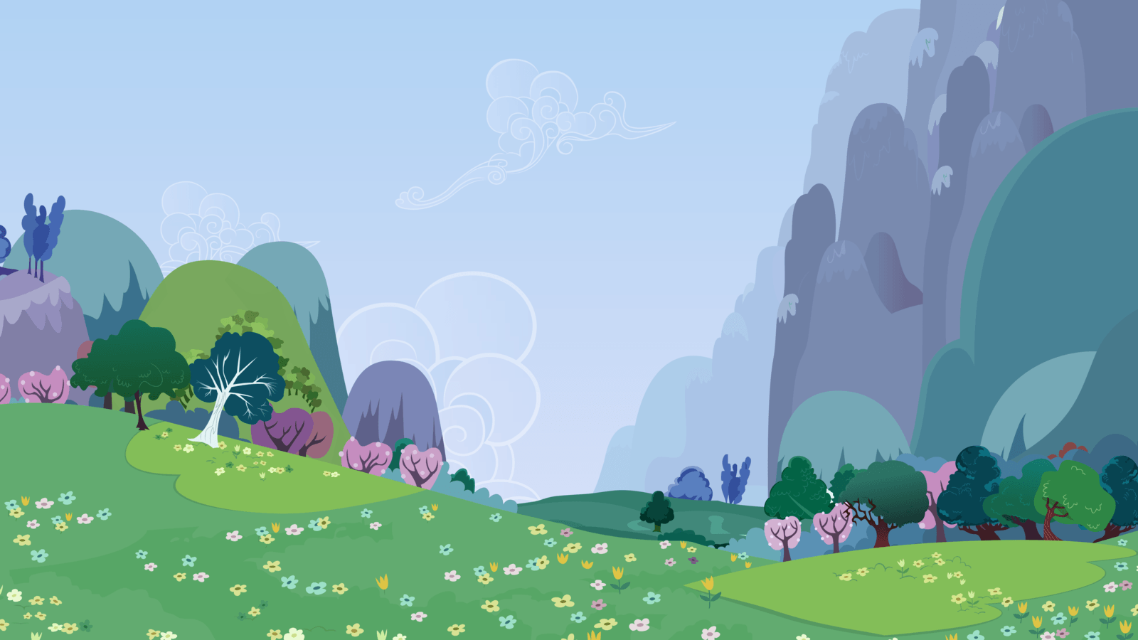 1600x900 Background My Little Pony