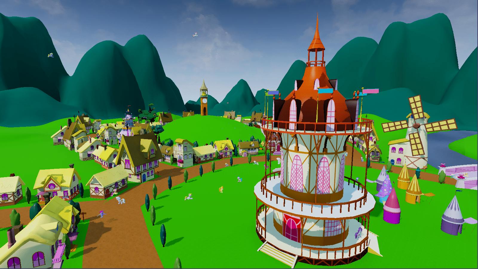 1600x899 Equestria Daily Stuff!: PonyVRVille Updated