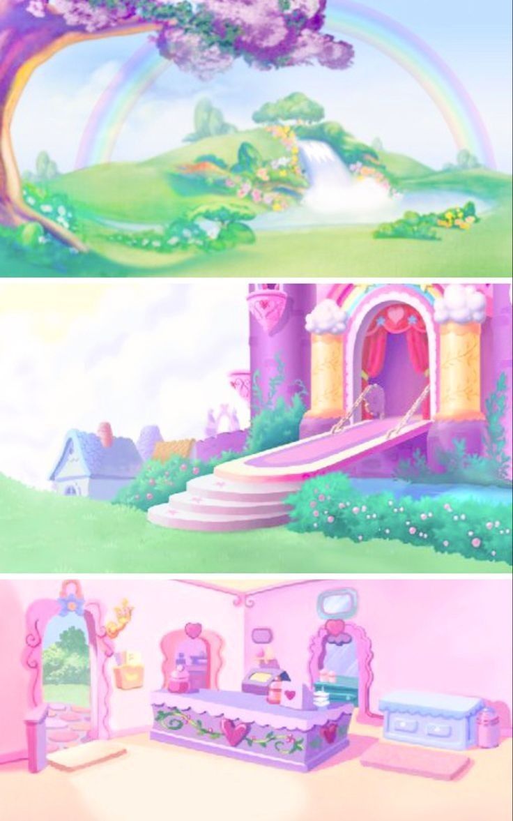 736x1177 Pinkie pie house background. Mlp g3 background, Polly pocket dream home wallpaper, Princess