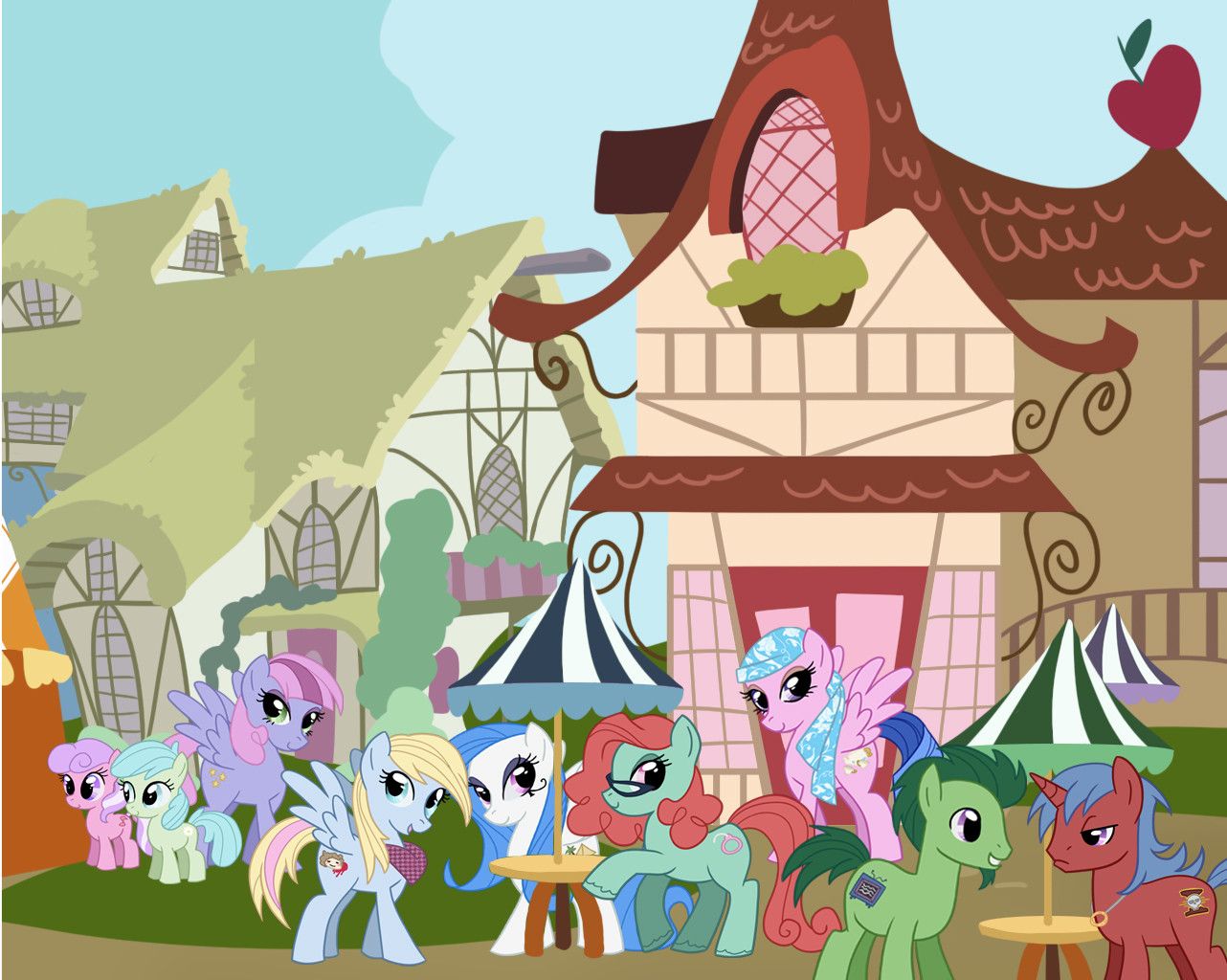 1282x1024 MLP Town