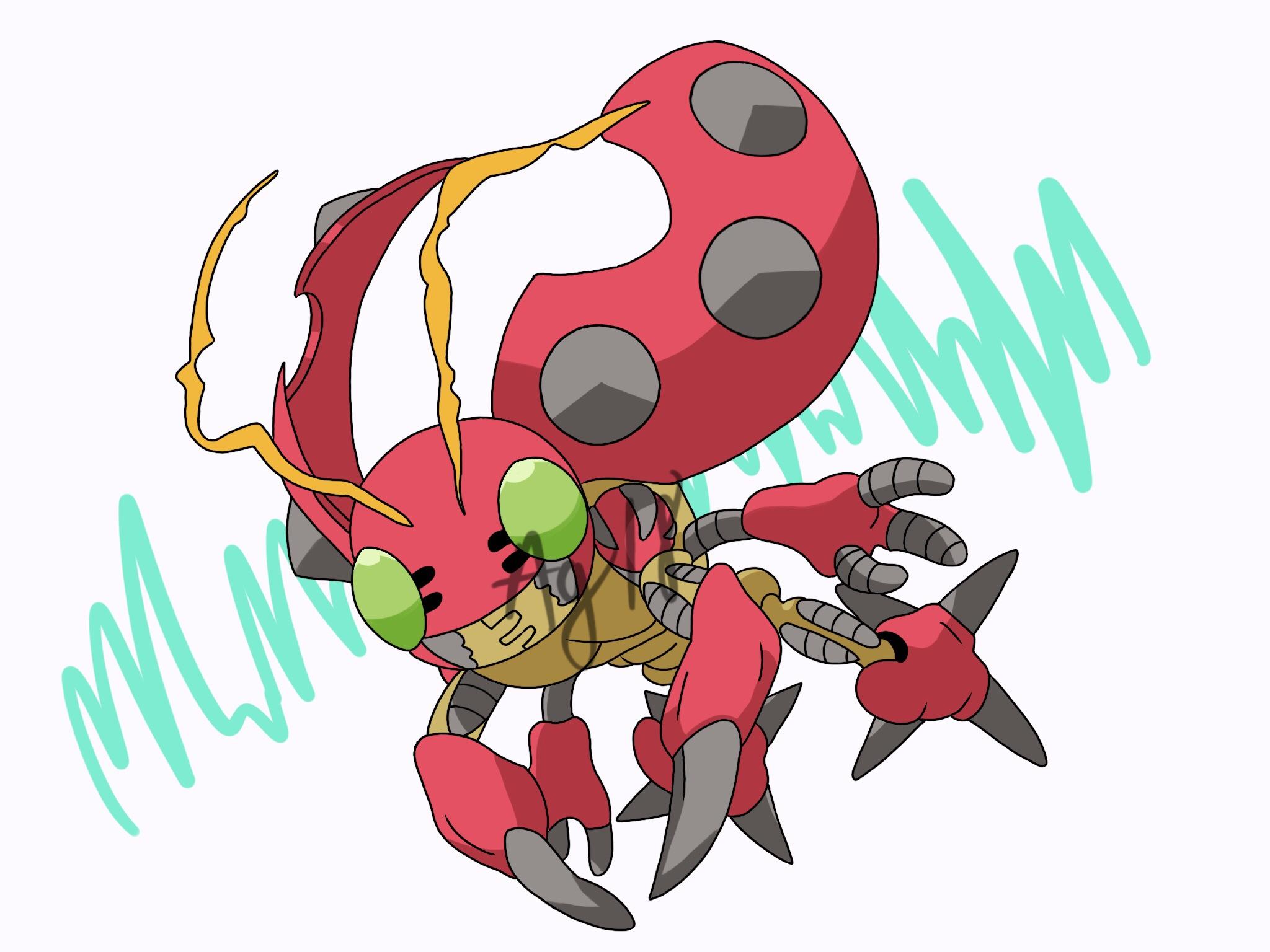 2048x1536 And now for Tentomon! So that I don't flood this sub with my new drawings, why not follow me on Instagram?