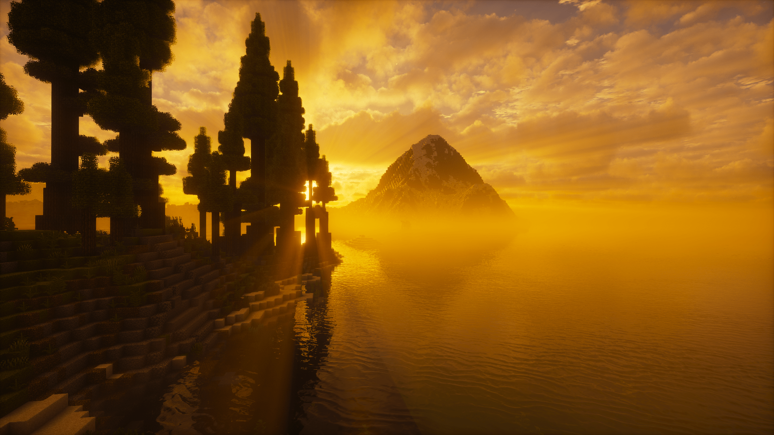 2560x1440 Some screenshots of my Cobblemon map using Photon shaders