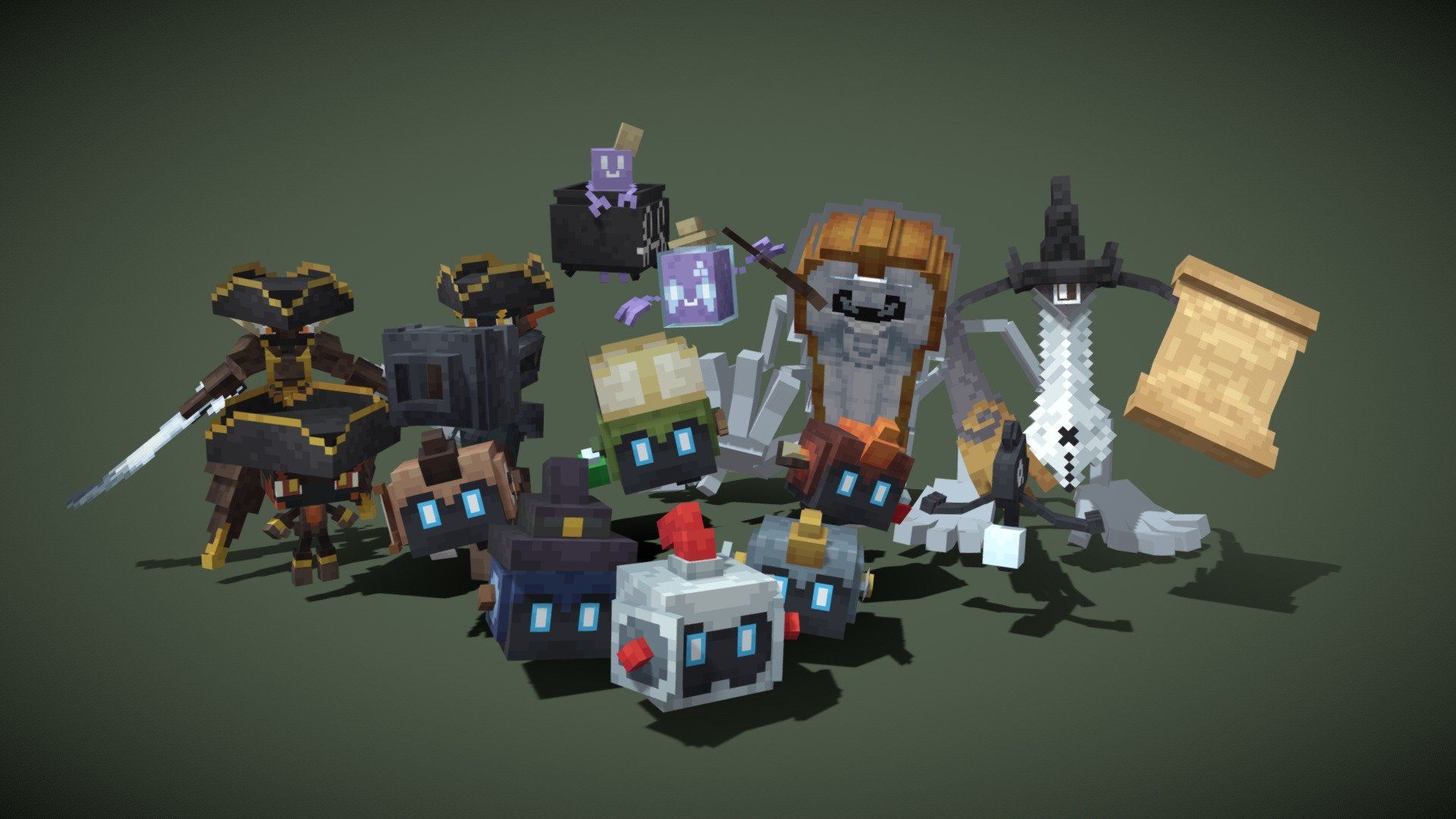 1920x1080 Fantasy Themed Pokemon (Cobblemon) model by Rainova [71cb506]