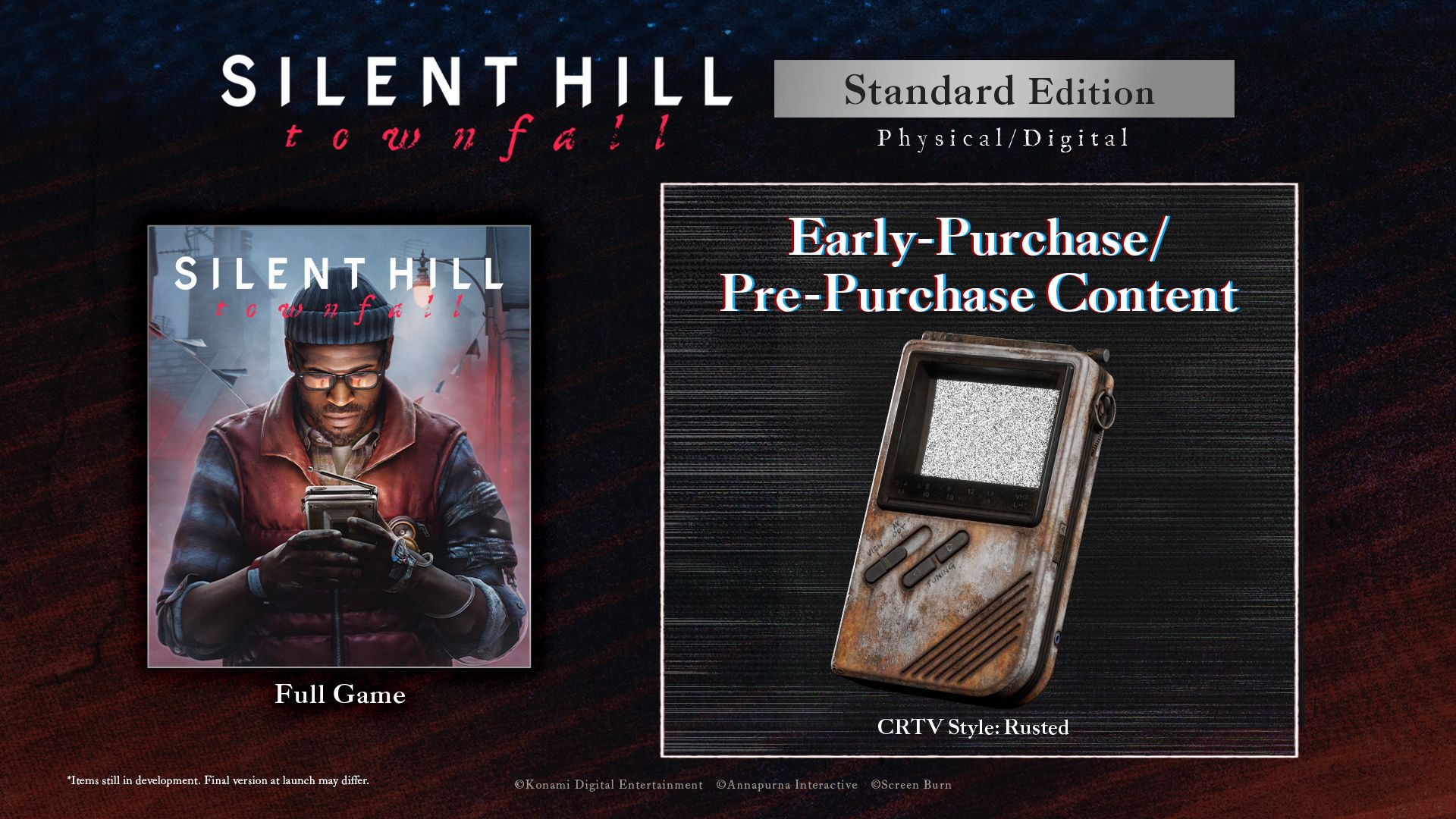 1920x1080 Pre Purchase & Pre Order SILENT HILL: Townfall Games Store