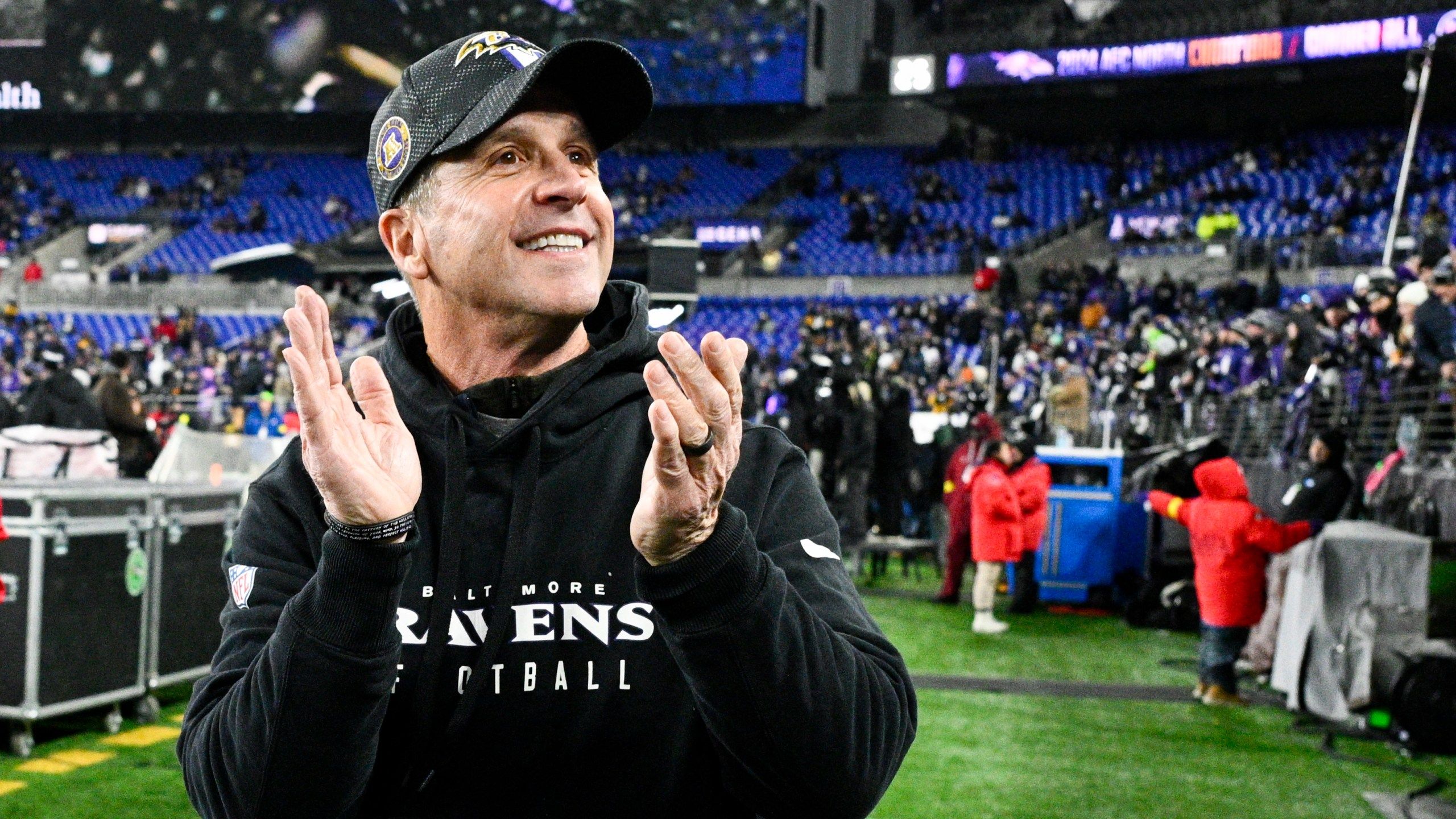 2560x1440 Ravens extend coach John Harbaugh by 3 years taking him8 season