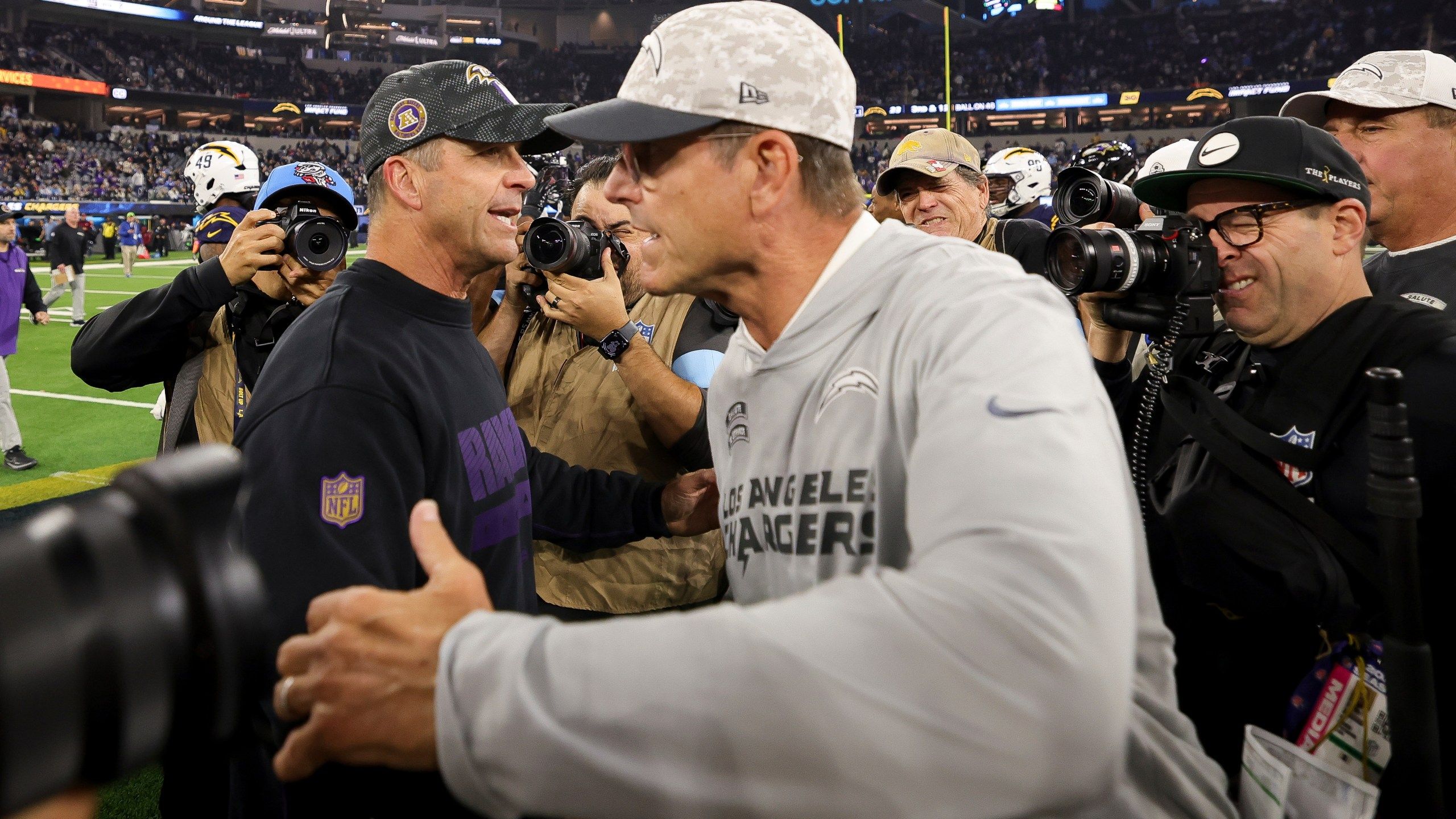 2560x1440 Fourth Down Decision Late In Second Quarter Allows John Harbaugh To Remain Unbeaten Vs. His Brother