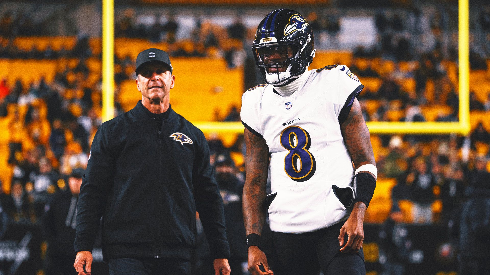 1920x1080 Lamar Jackson Declines to Talk About John Harbaugh, Ravens Future: 'Not My Focus'