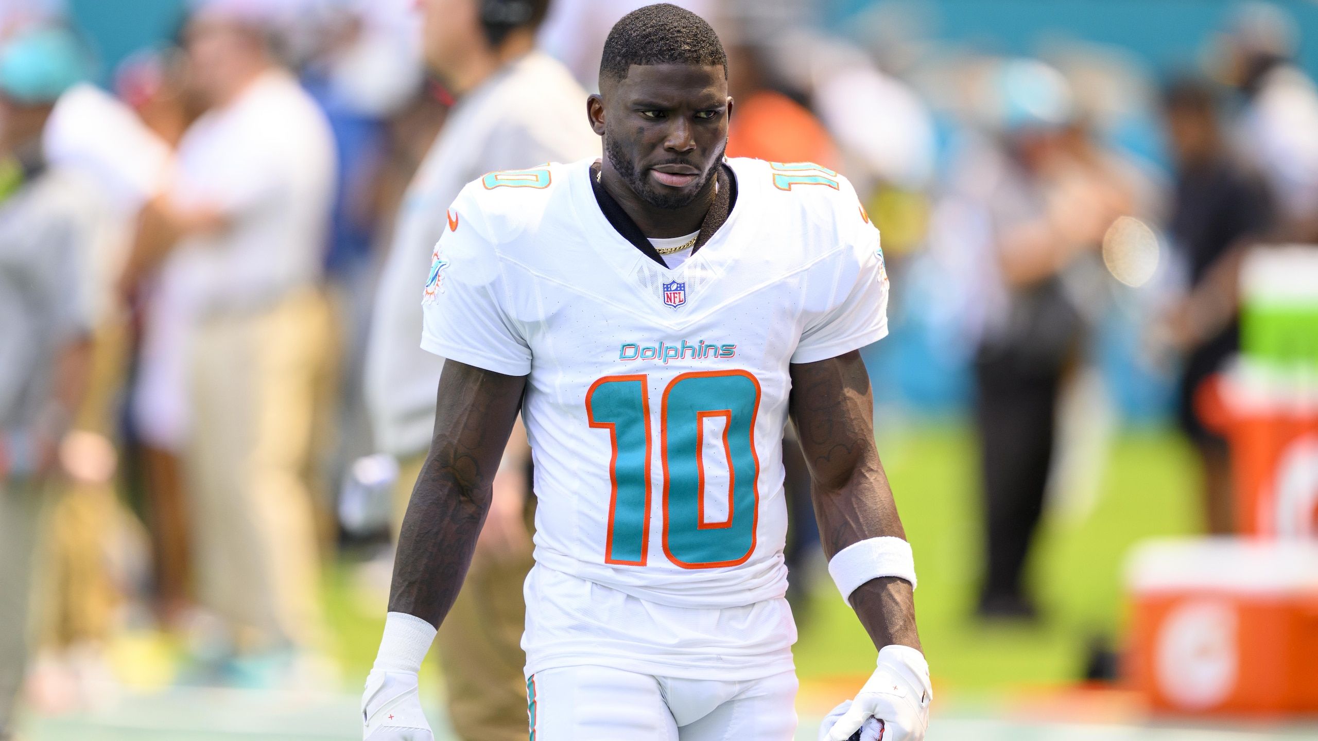 2560x1440 Tyreek Hill Makes Cryptic Post About Eric Bieniemy to Chiefs amid NFL Rumors on Future