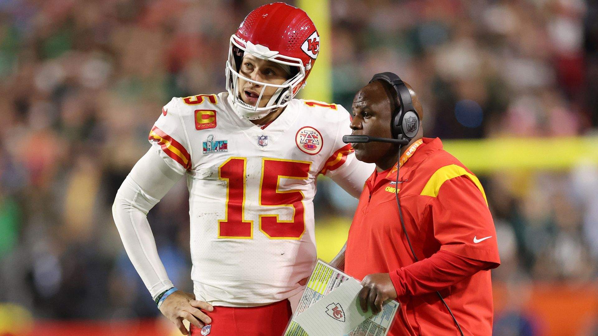 1920x1080 Eric Bieniemy Sends 4 Word Message On Patrick Mahomes Before Broncos