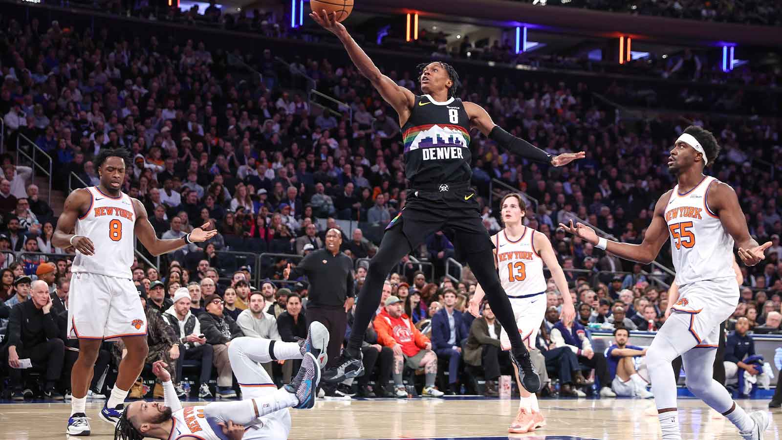 1600x900 Nuggets news: Peyton Watson leaves Knicks game with potentially serious injury