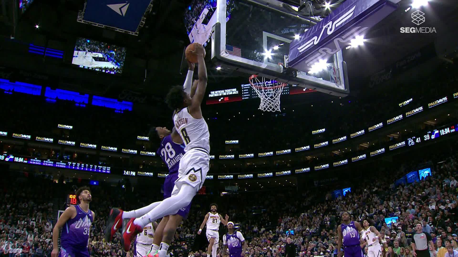 1920x1080 Peyton Watson throws it down
