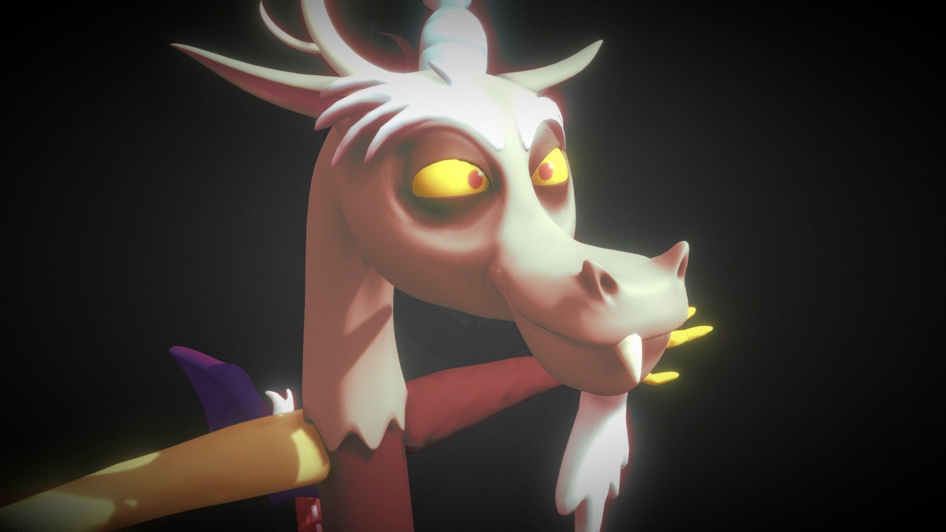 1920x1080 Discord (MLP) Free 3D model by VV [79a908a]