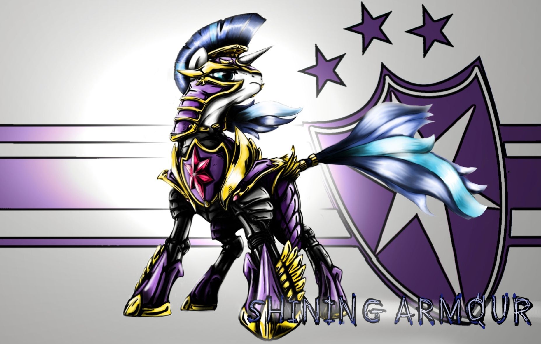 1855x1178 Shining Armour by EuropaMaxima. My Little Pony wallpaper. My Little Wallpaper are Magic