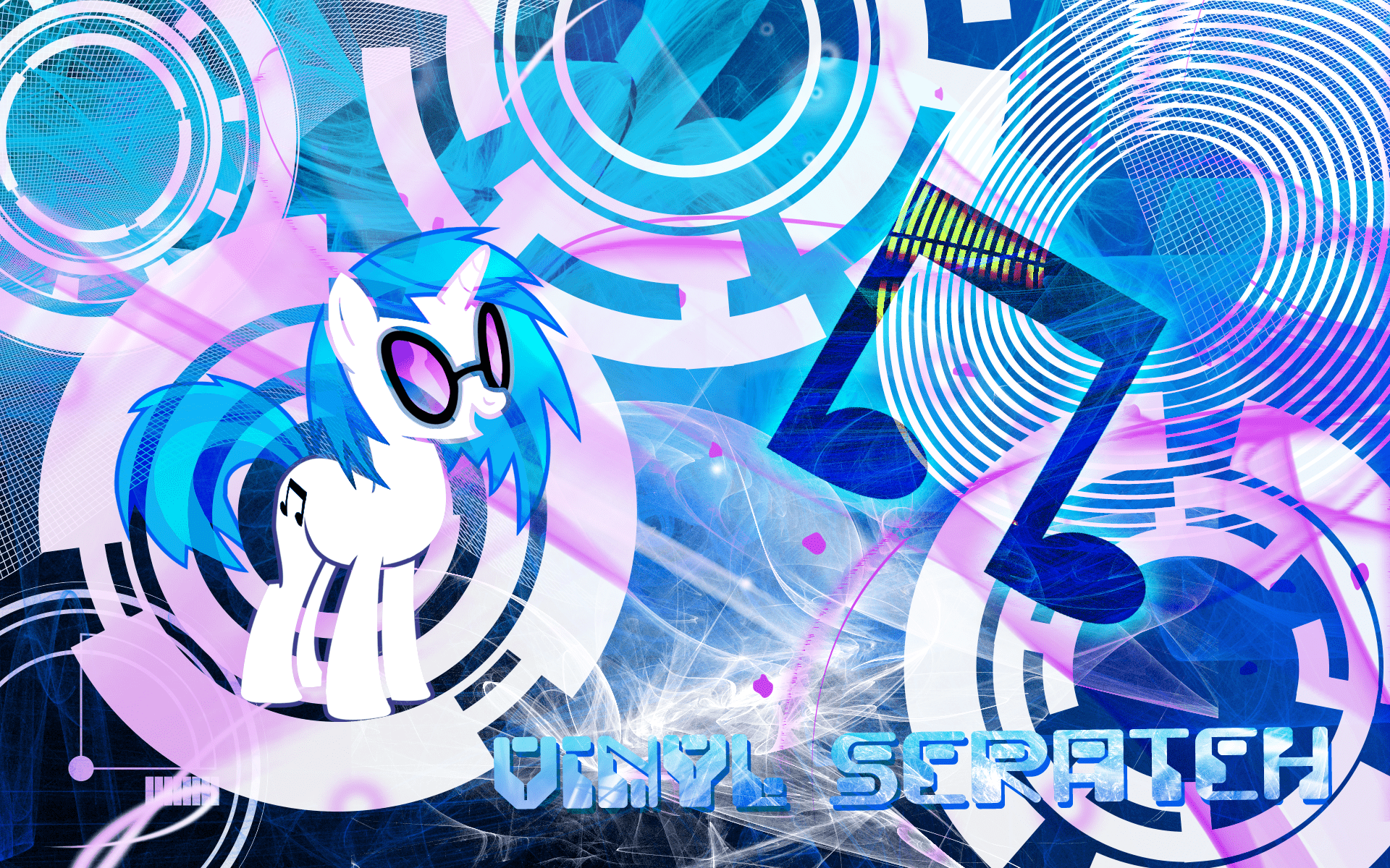 1920x1200 Vinyl Scratch Wallpaper by TheLawn. My Little Pony wallpaper. My Little Wallpaper are Magic