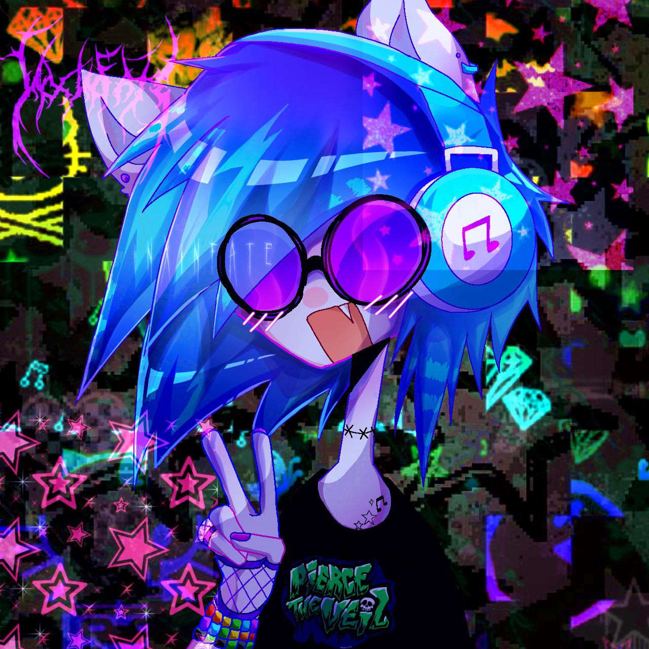 1280x1280 Vinyl scratch doodle I did a couple months ago