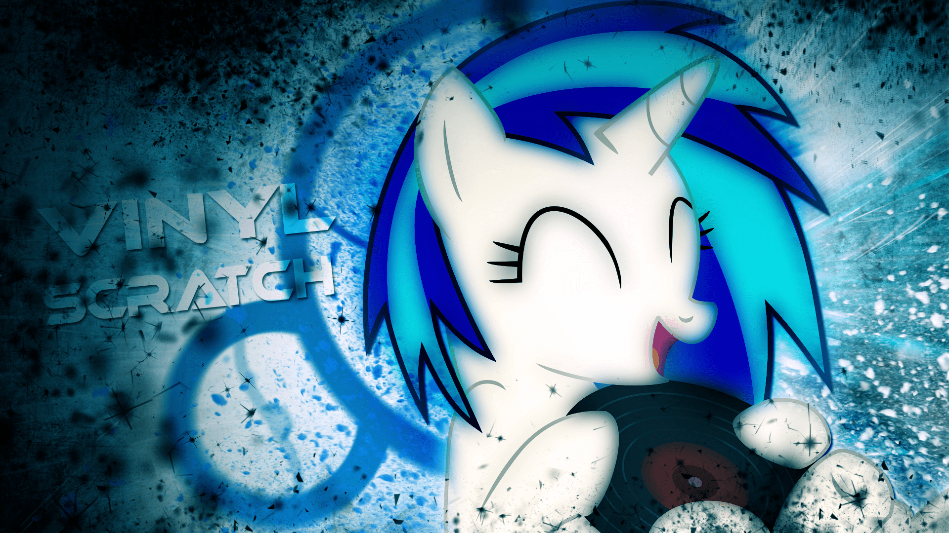 1920x1080 Vinyl Scratch Wallpaper