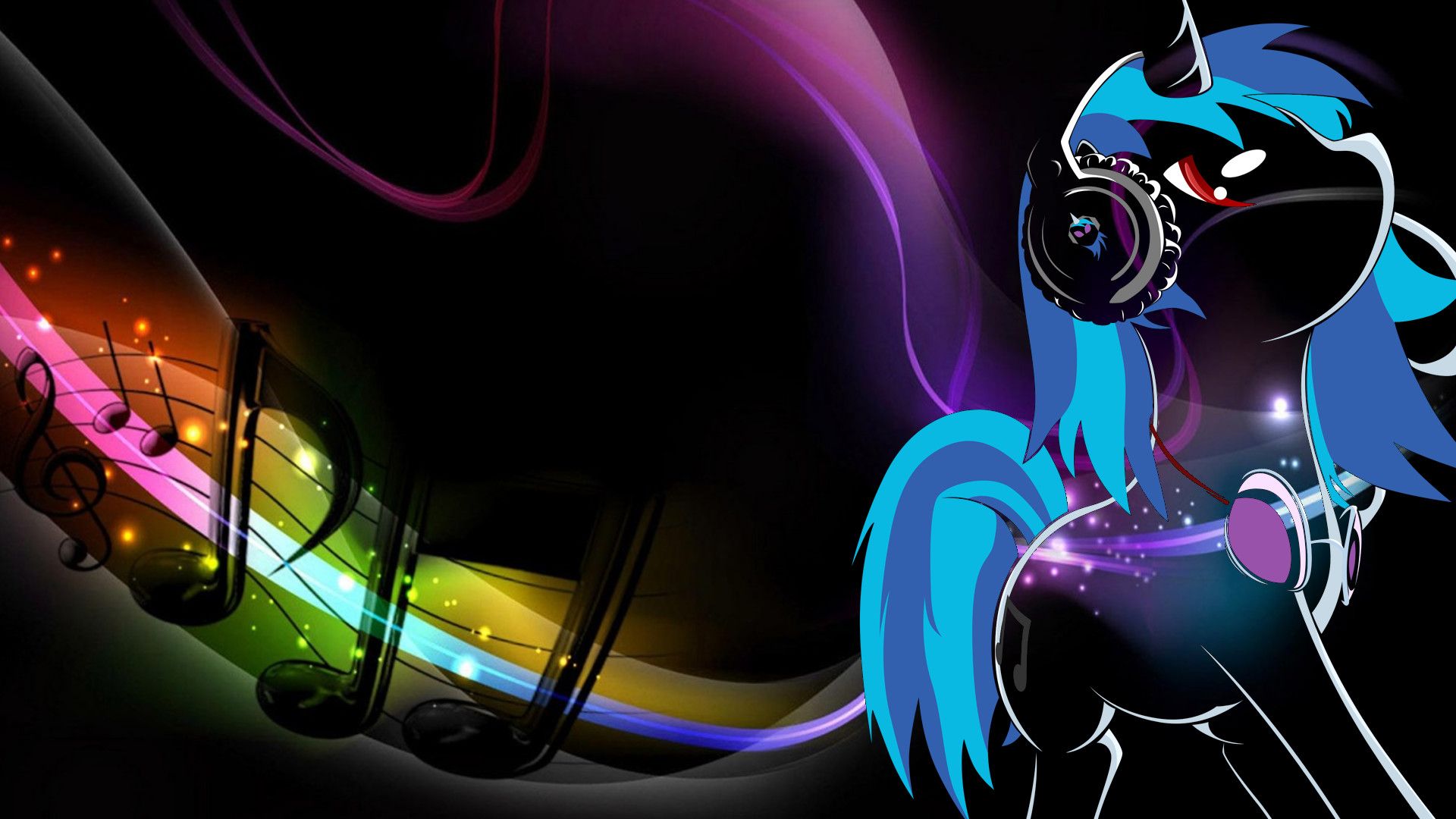1920x1080 Vinyl Scratch (Dj PoN 3) Wallpaper By AbsentParachute And Braukoly. My Little Pony Wallpaper. My Little Wallpaper Are Magic