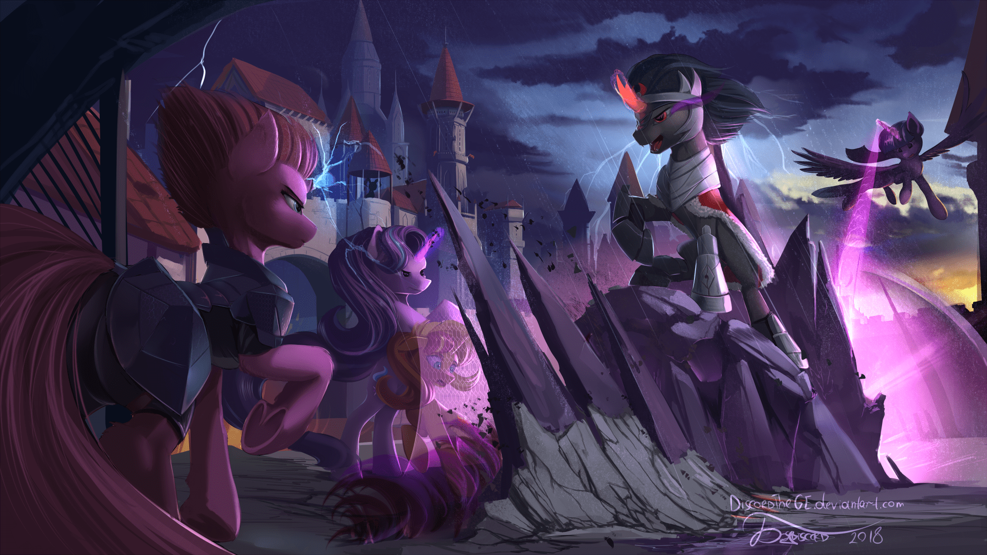 1920x1080 Tempest Shadow Little Pony Anime Image Board