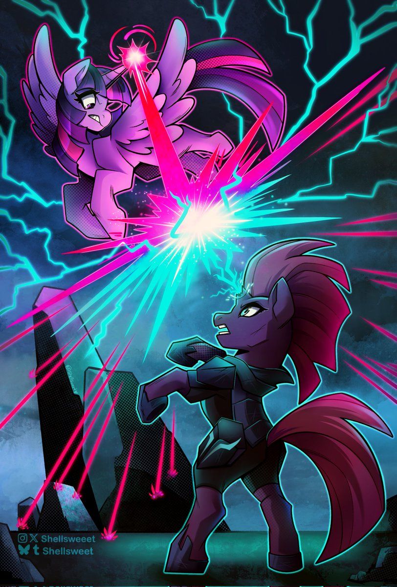 812x1200 Shellsweet On X: #mlpfim Turns 15 This Year! Check Out The Its Free To Download And I Contributed This Twilight Sparkle Tempest Page! ✨️ X