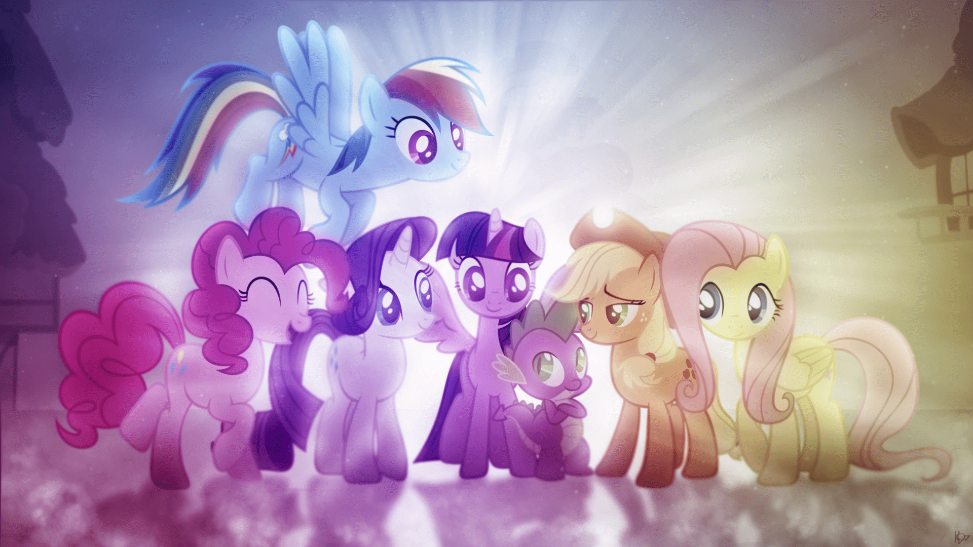 1920x1080 My Little Pony Friends Wallpaper