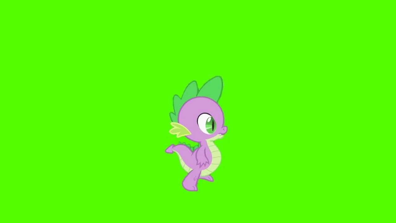 1280x720 Spike Run Cycle Screen Ponies