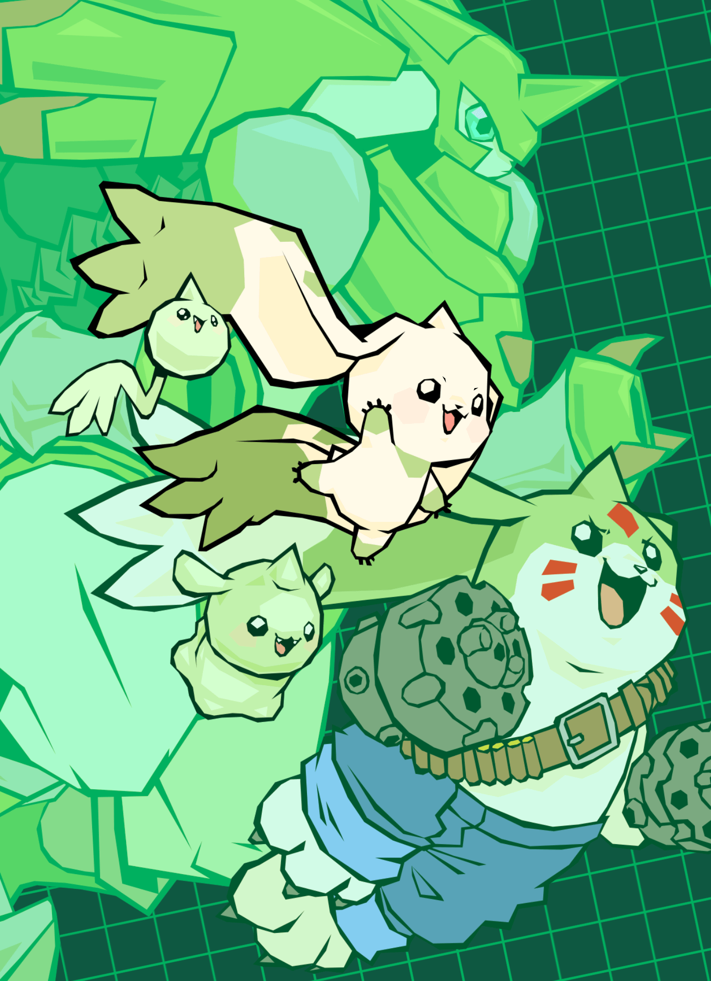 1450x2000 Terriermon Line Submission [OC]