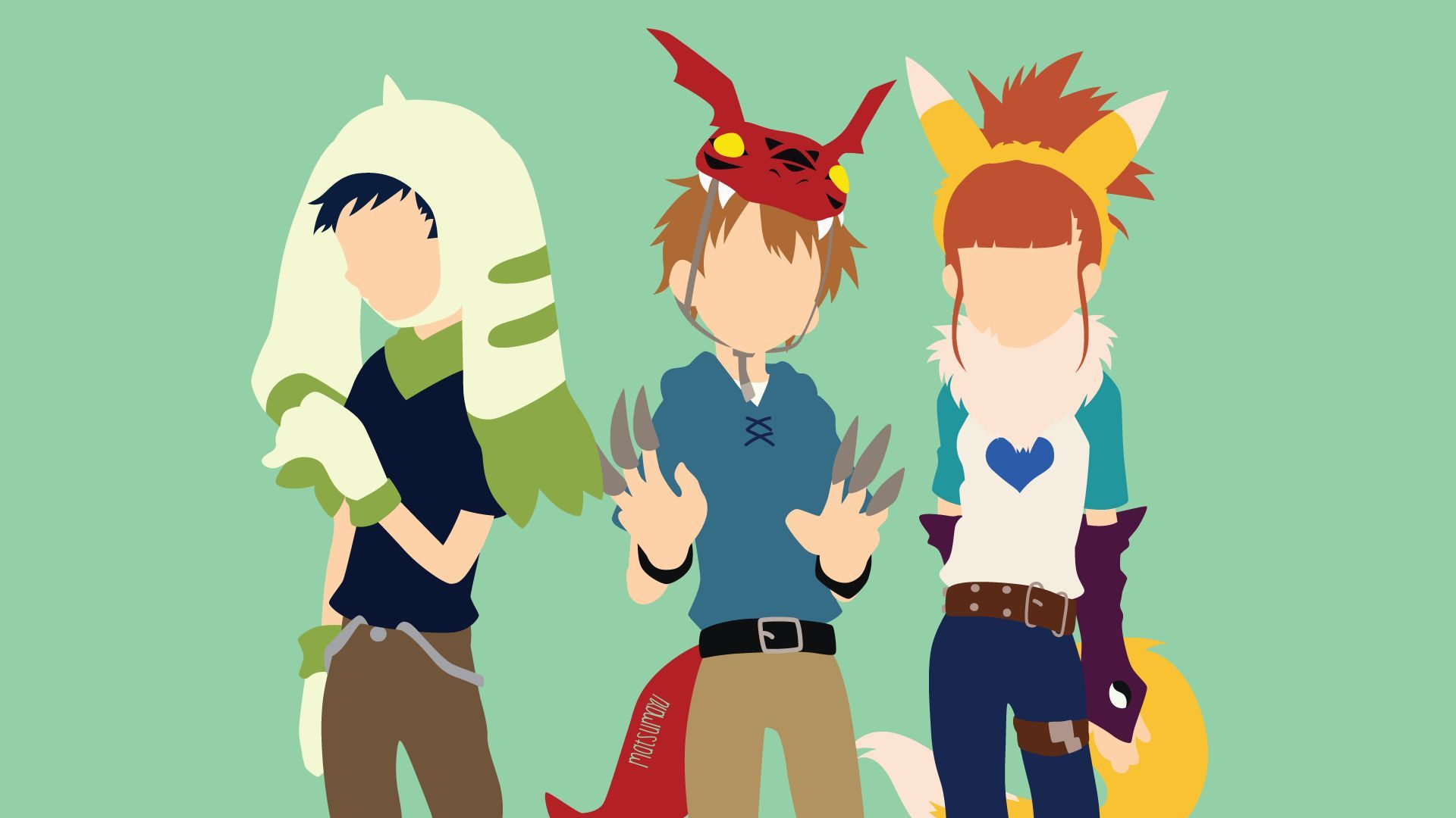 1920x1080 Terriermon (Digimon) Phone Wallpaper: Free 4K & HD Downloads