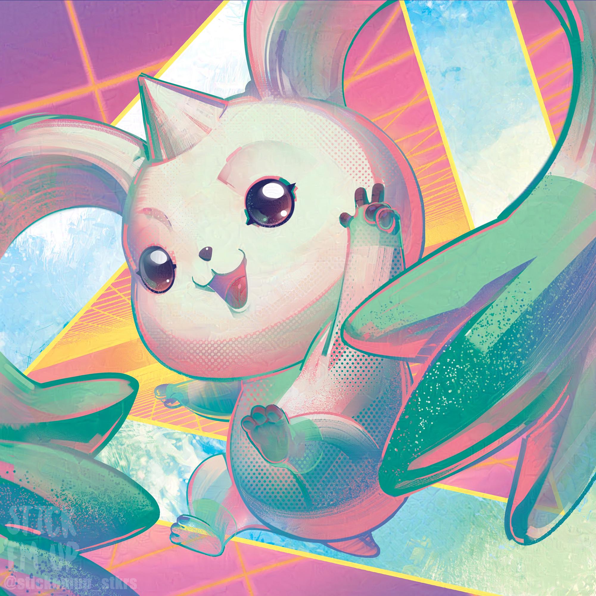 2001x2001 Digimon Poster Print