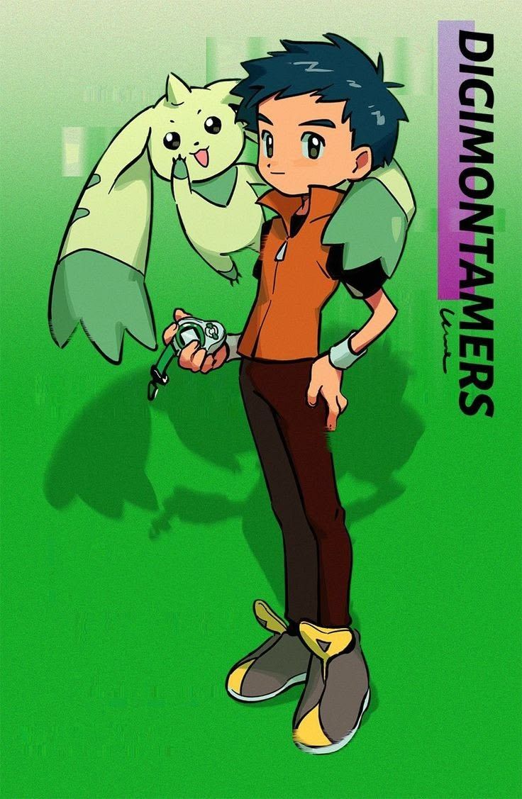 736x1127 Meep & puppy. Puppy and meep digimon, Terriermon wallpaper, Digimon tk