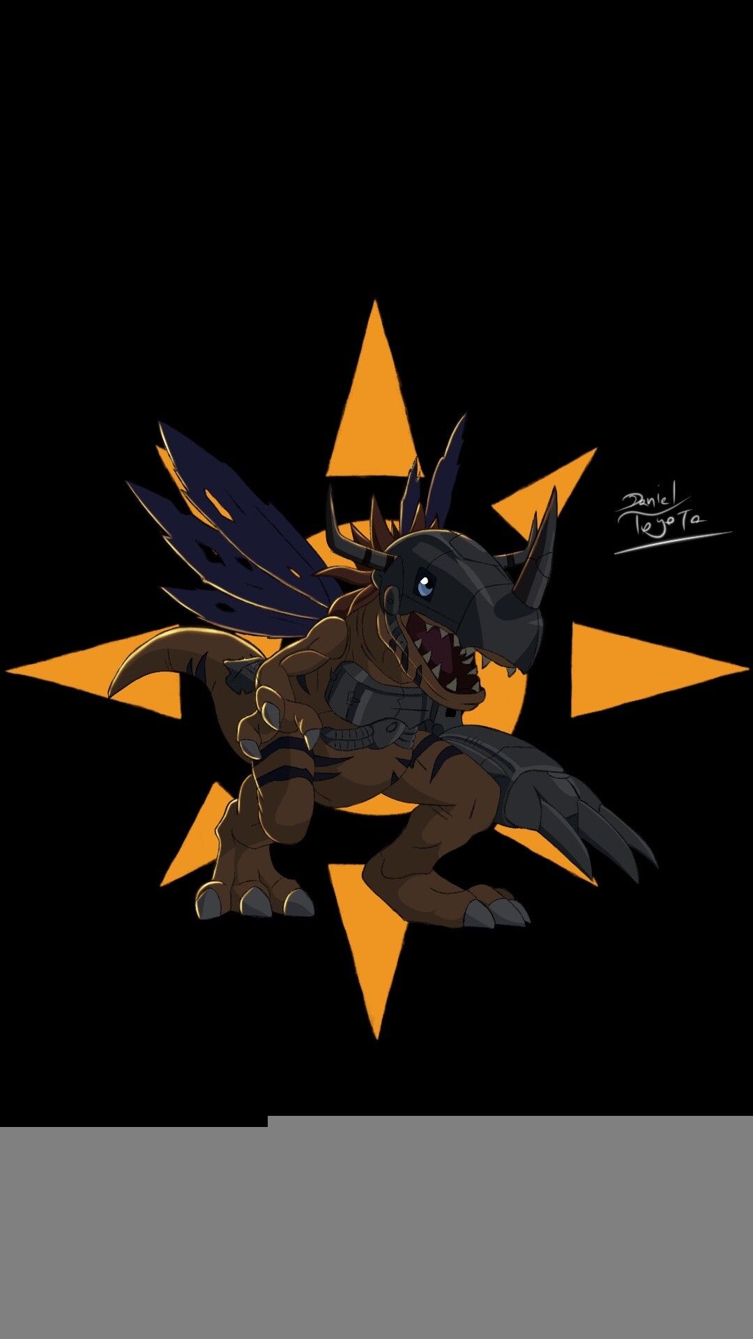 1080x1920 Metal Greymon