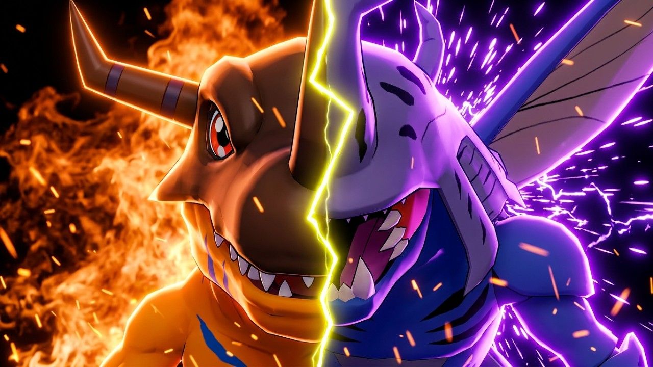 1280x720 Jogress Greymon Kabuterimon 4k