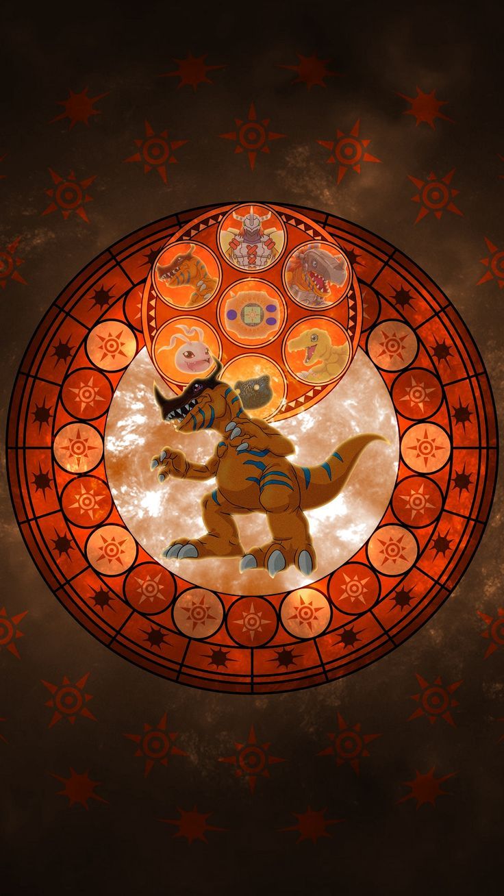 736x1308 Greymon Evolution Line Hearts of Courage
