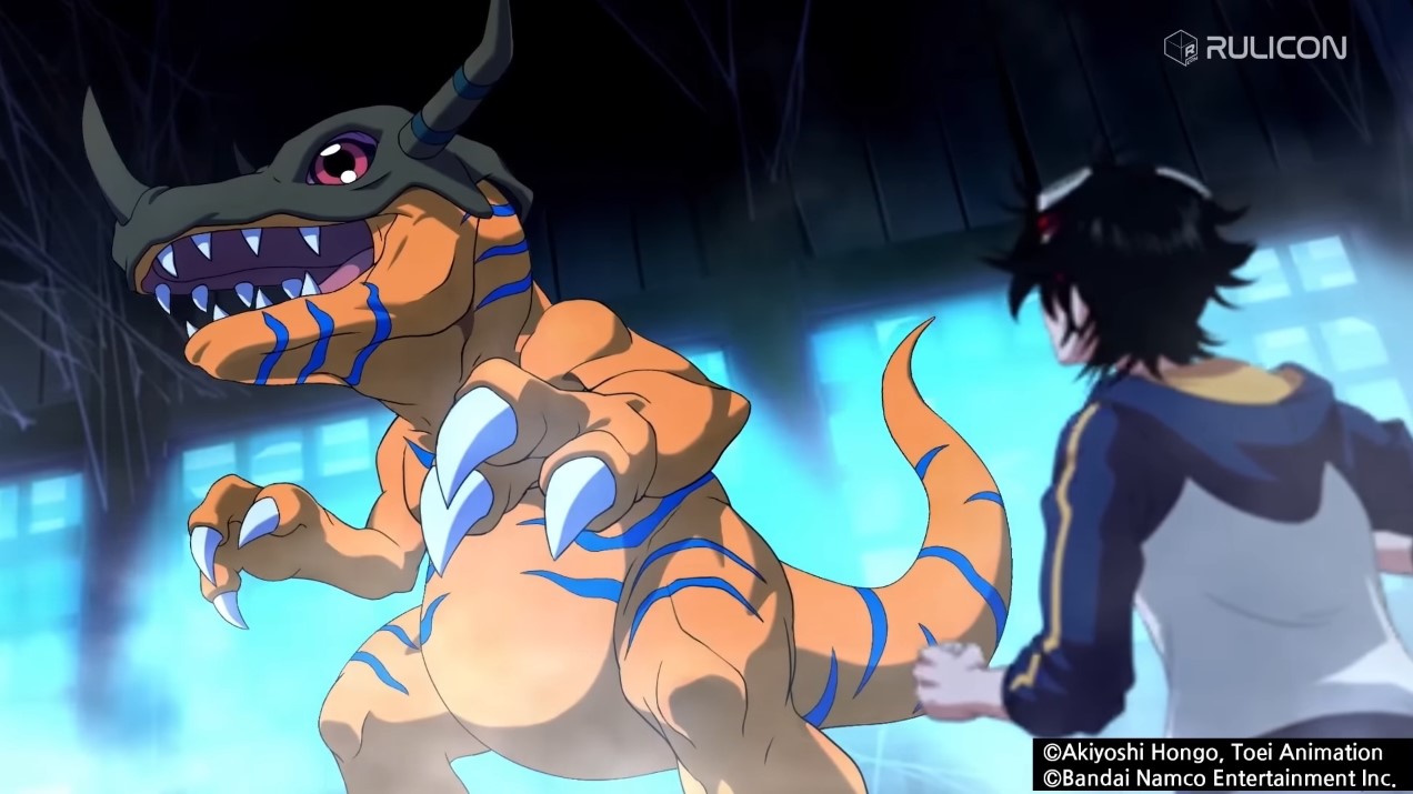1272x715 New Digimon Survive gameplay shows off Greymon evolution