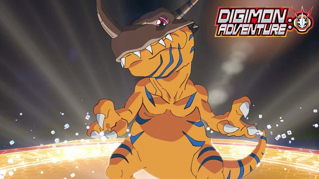 1280x720 Descargar Imagende Greymon de Digimon en su forma adulta. Imágenes