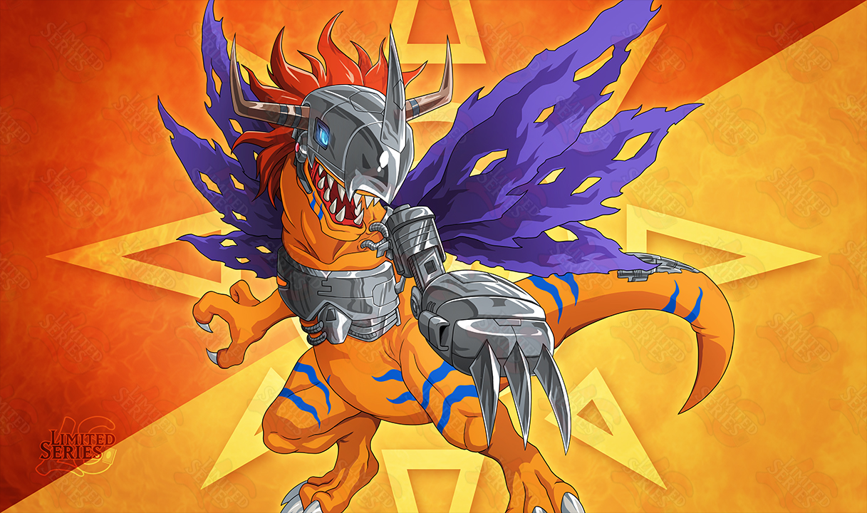 1217x720 MetalGreymon Playmat