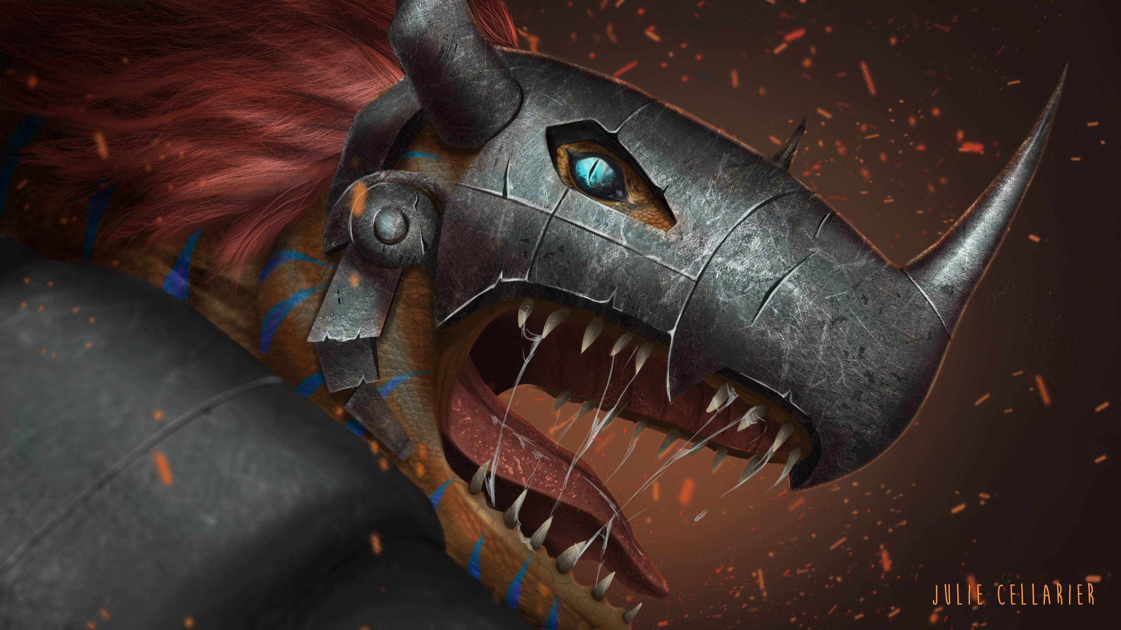 3840x2160 Metalgreymon fanart !!