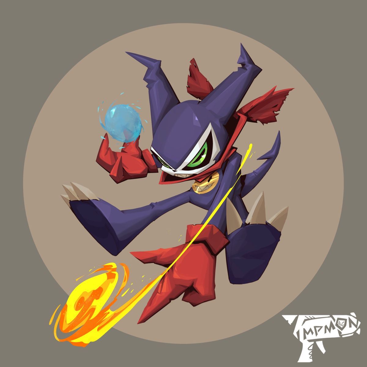 1200x1200 Impmon ideas. beelzemon art, beelzemon x, digimon beelzemon fanart