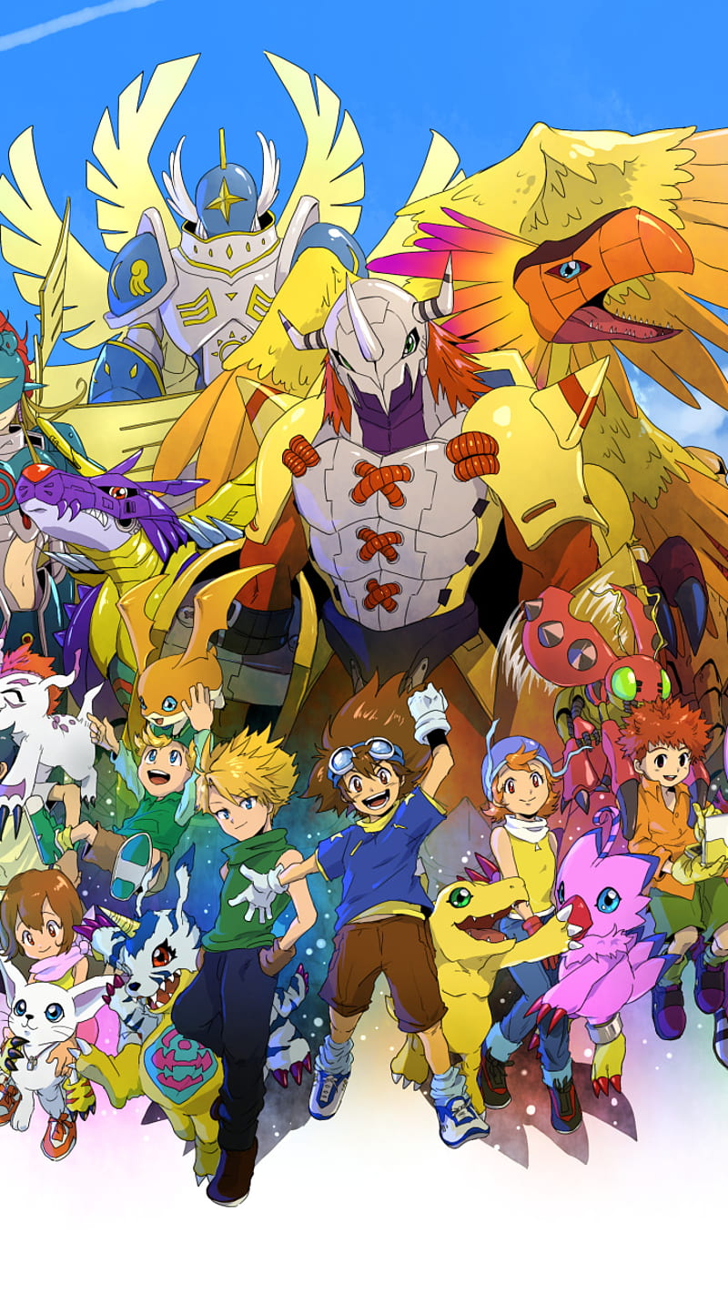 800x1422 Digimon, anime, HD phone wallpaper
