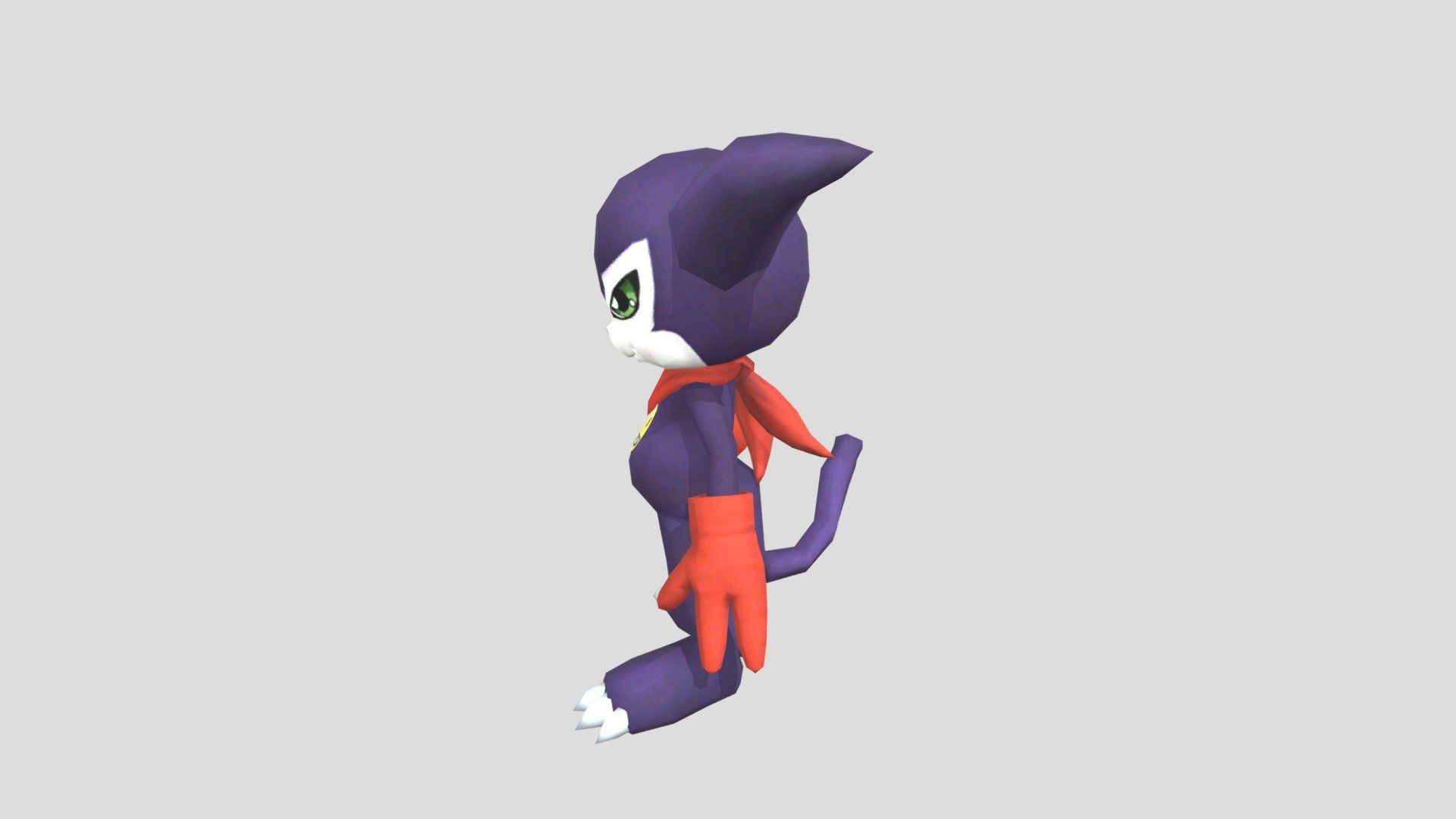 1920x1080 Impmon Masters Online rigged 3D model Free 3D model by chosen1wyrd [0657ee5]