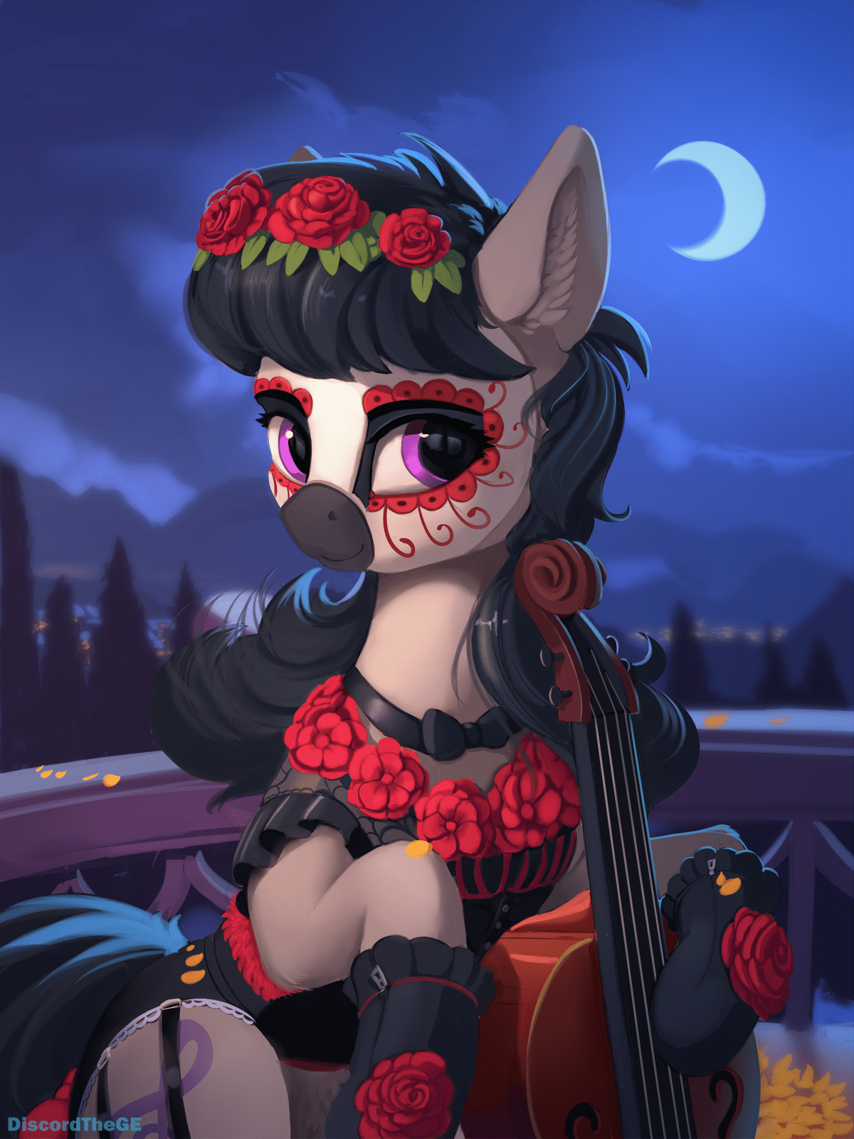 1200x1600 Octavia Melody Little Pony Wallpaper by DiscordTheGE Anime Image Board