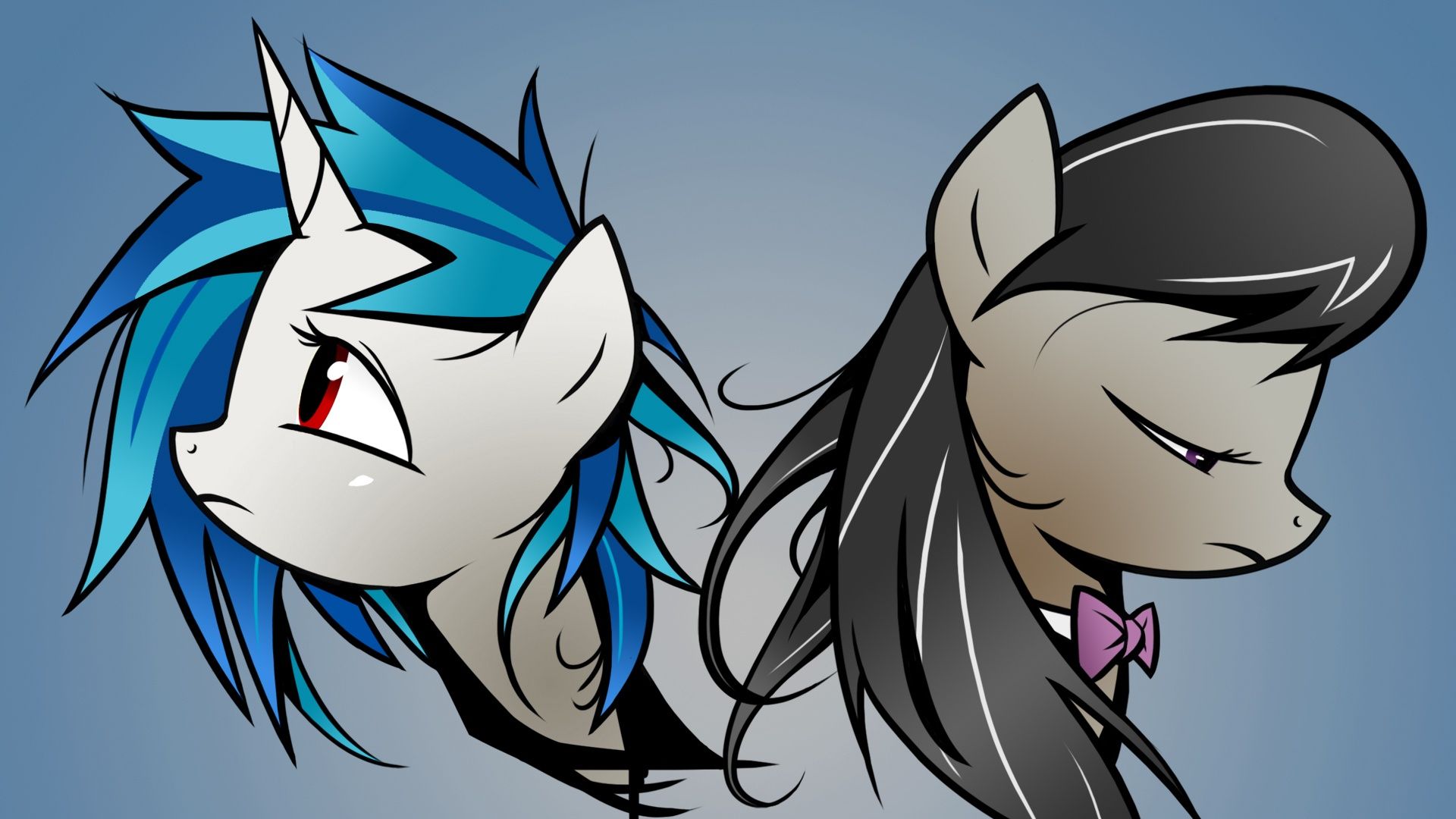 1920x1080 My Little Pony HD: Vinyl Scratch & Octavia Melody Spotlight