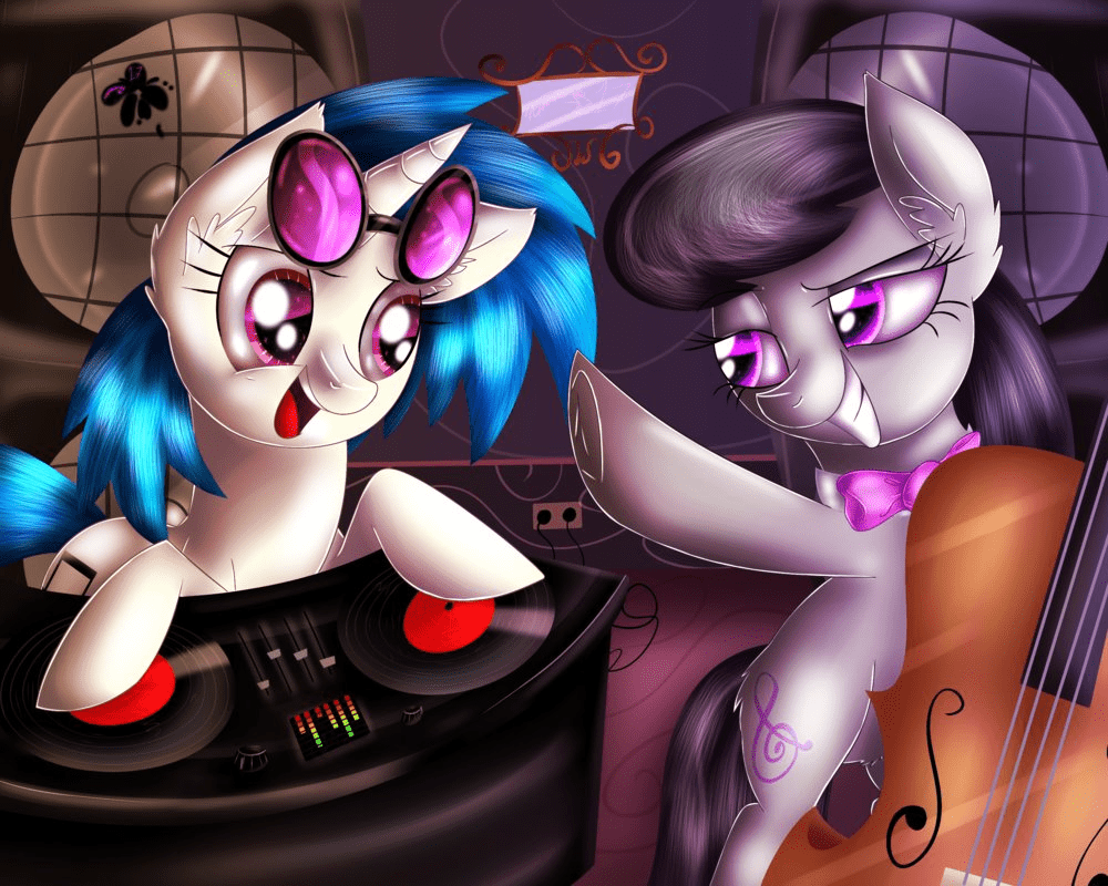 1000x800 Equestria Daily Stuff!: Vinyl & Octavia Day Art Submissions!