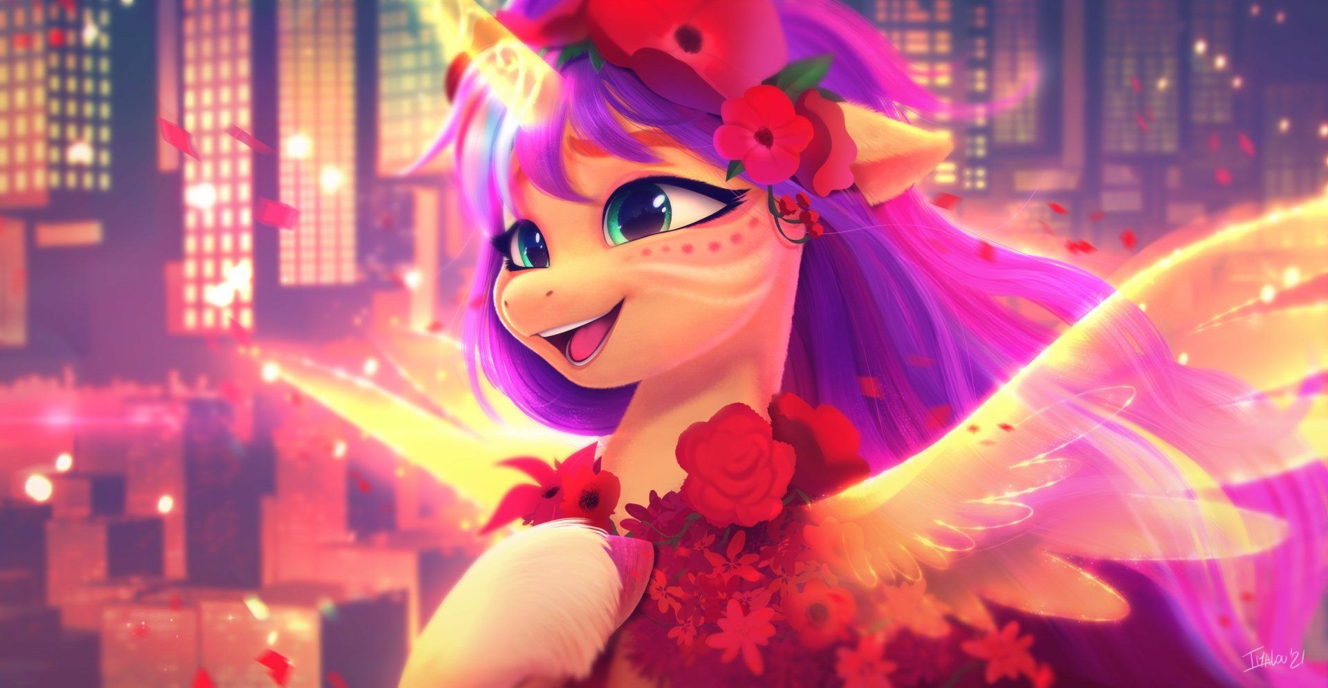 1920x995 Sunny Starscout HD Wallpaper. My Little Pony: A New Generation Movie Magic