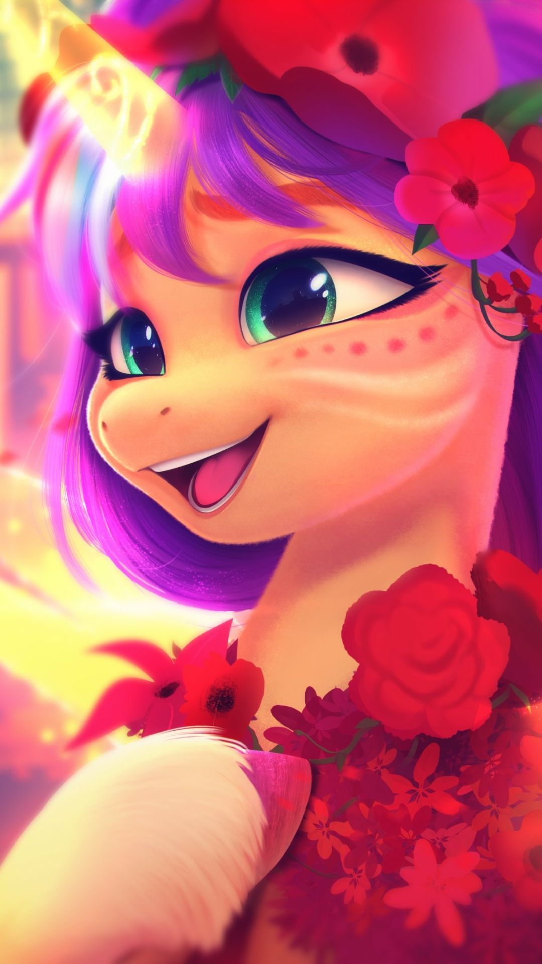 1080x1920 Phone wallpaper: Movie, My Little Pony: A New Generation, Sunny Starscout, Minimalist, My Little Pony 1189203