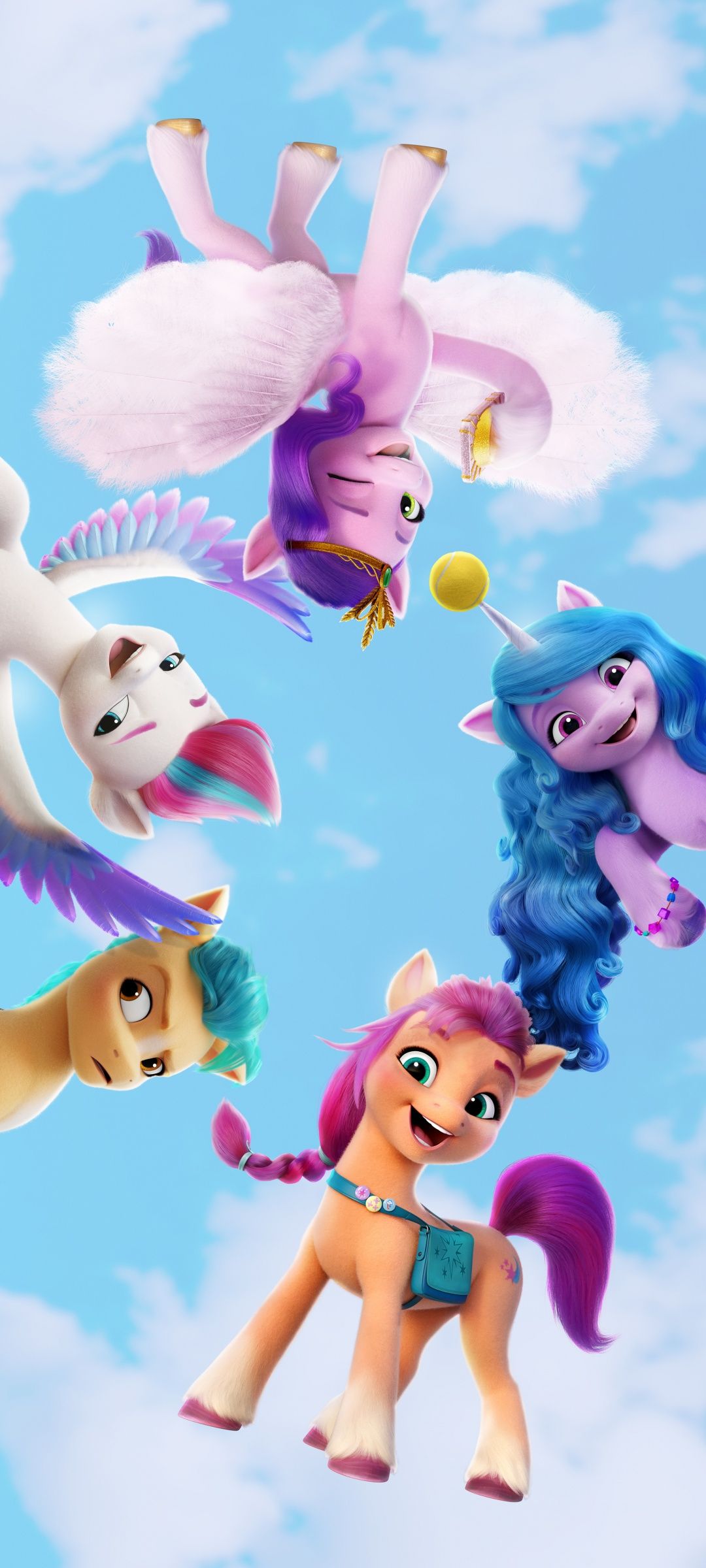 1080x2400 My Little Pony: A New Generation Wallpaper 4K, Animation movies