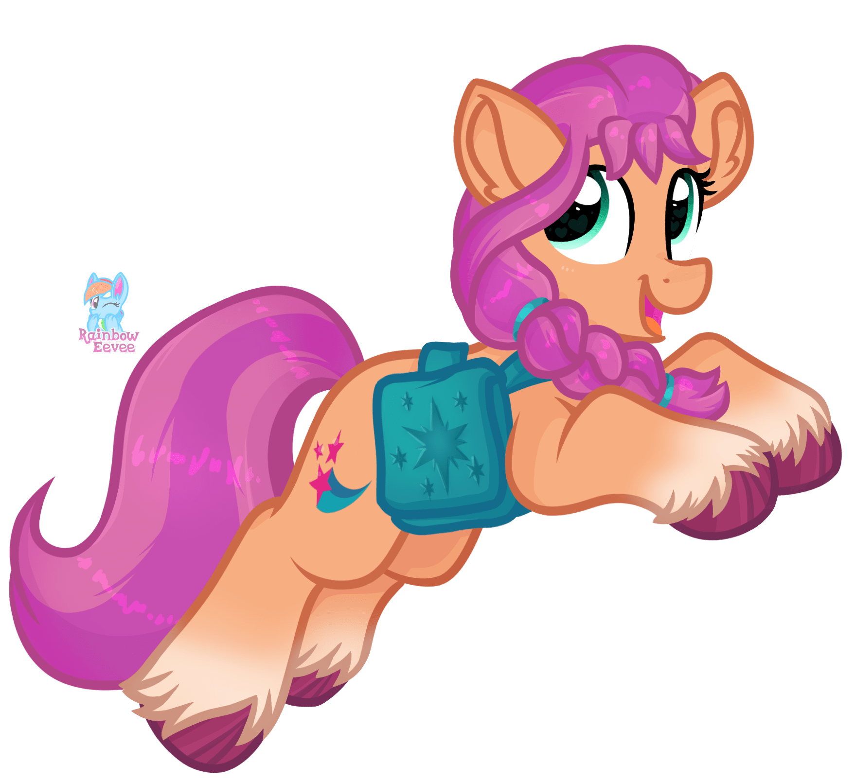 1758x1607 MLP Generation 5 Sunny Starscout Vector by RainbowEeveeDE on Newgrounds