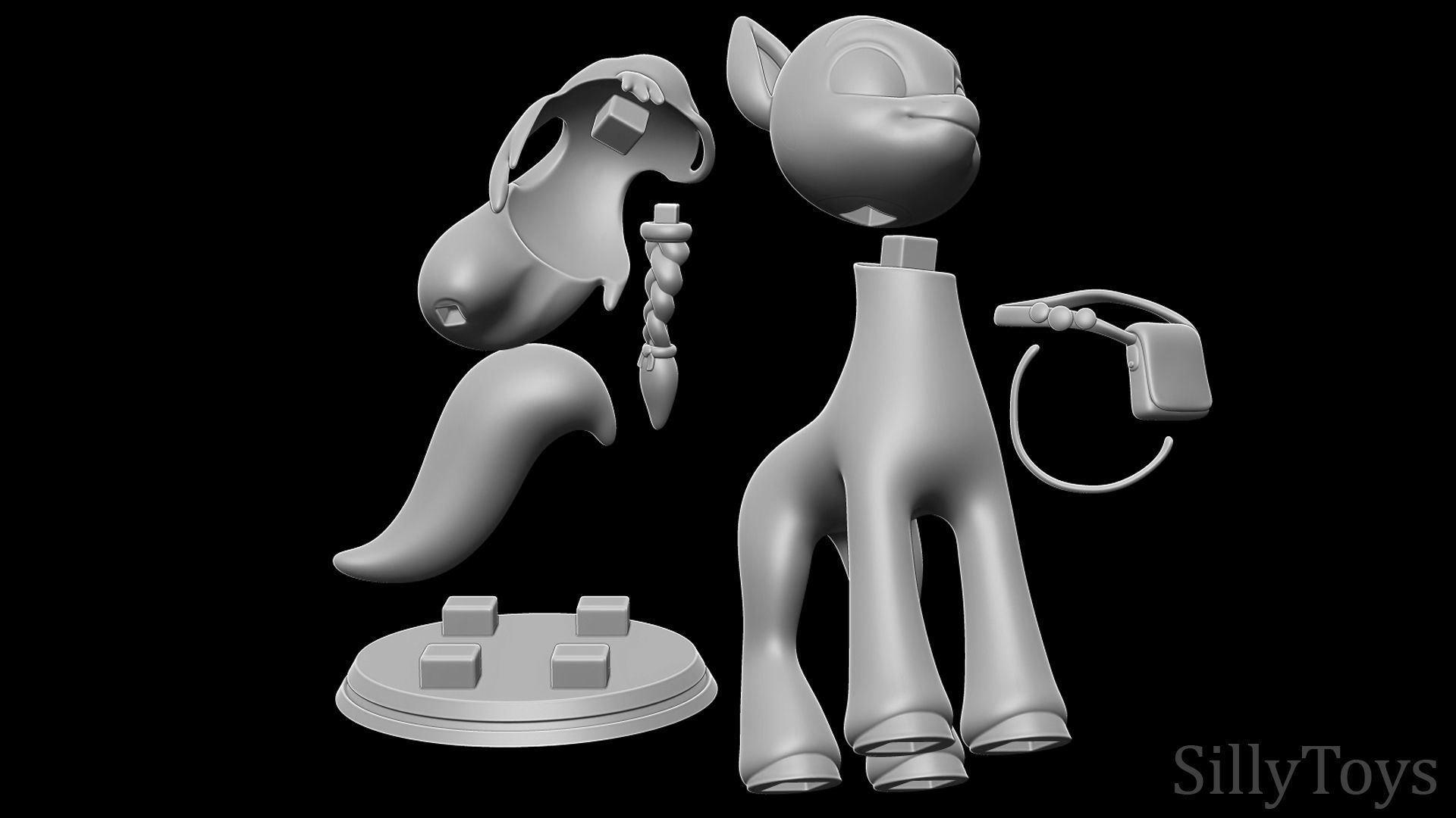 1920x1080 Sunny Starscout Little Pony A New Generation 3D model 3D printable